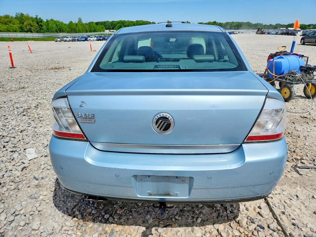 2009 Mercury Sable Premier Blue vin: 1MEHM42W39G614625