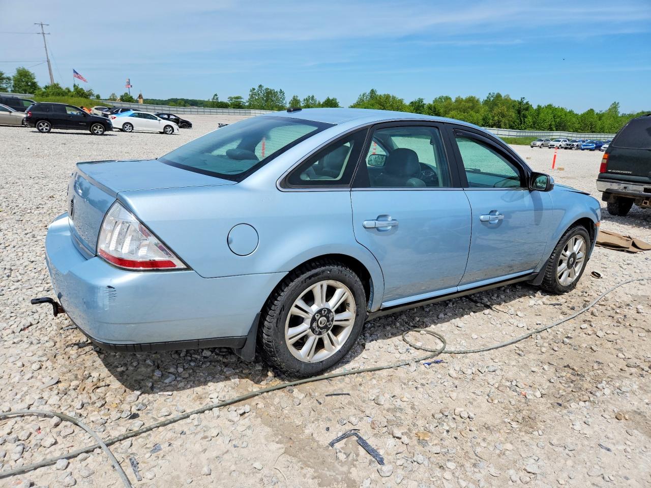 2009 Mercury Sable Premier Blue vin: 1MEHM42W39G614625