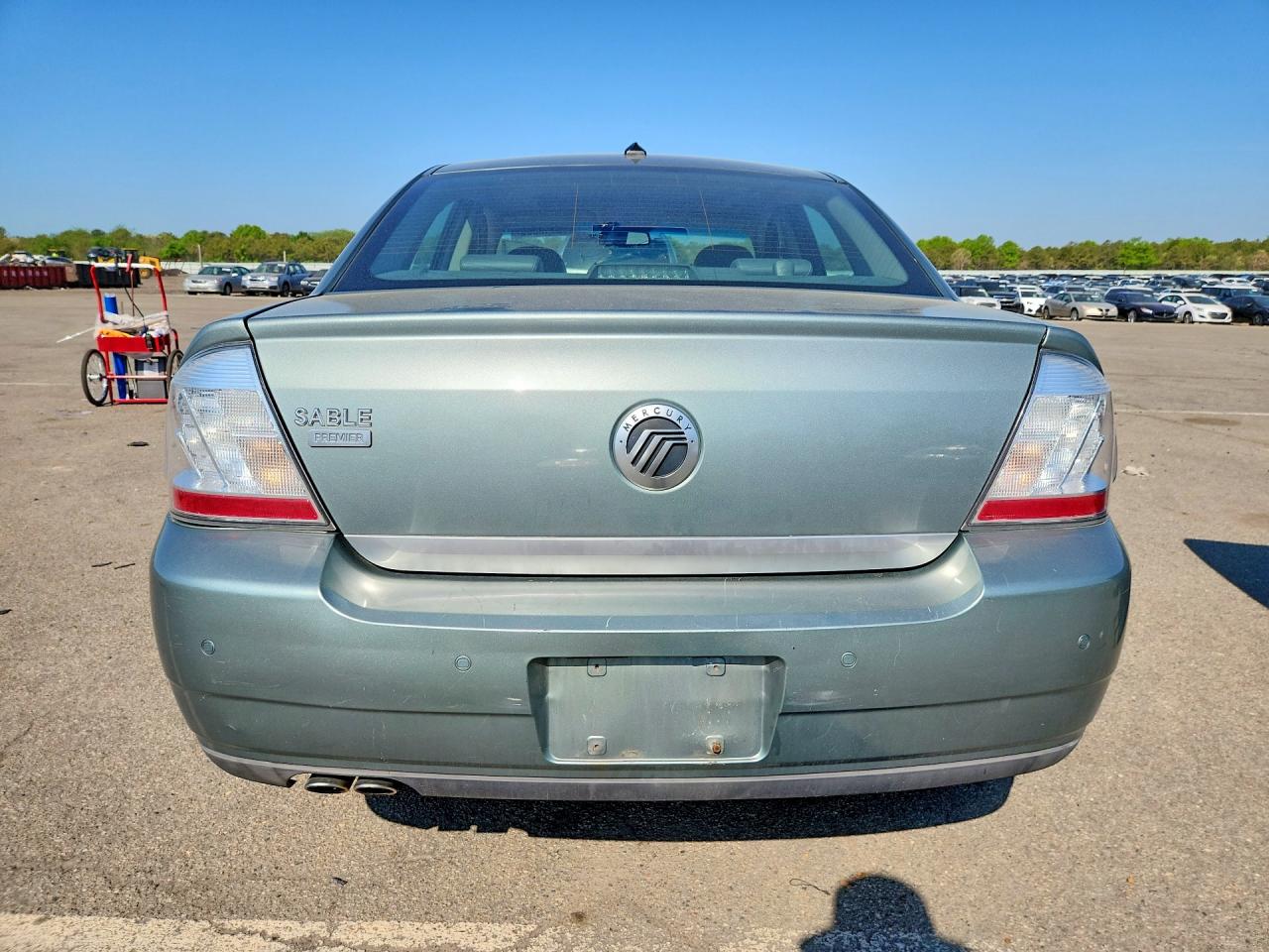 2008 Mercury Sable Premier Teal vin: 1MEHM42W48G616527