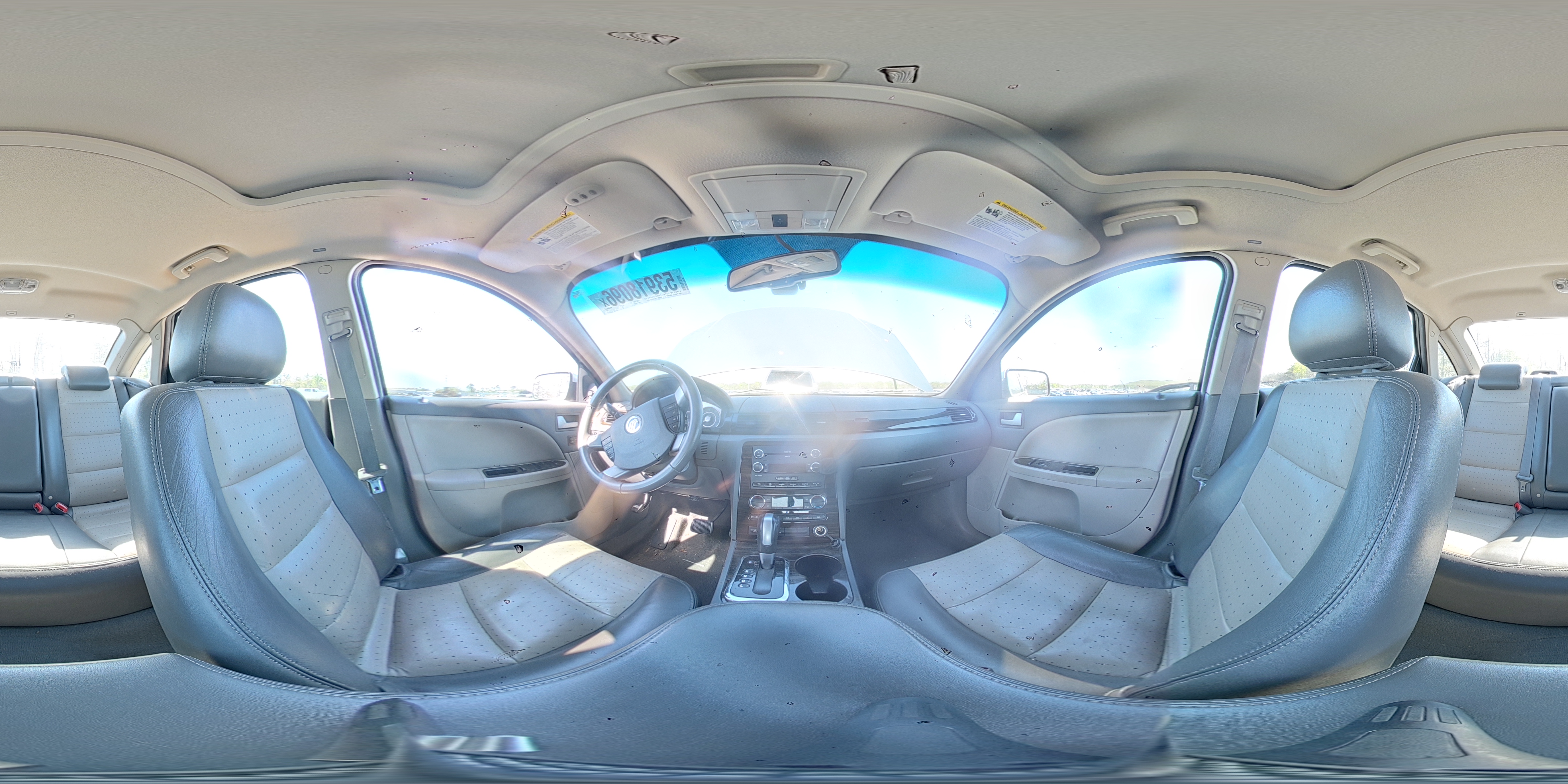 2008 Mercury Sable Premier Teal vin: 1MEHM42W48G616527