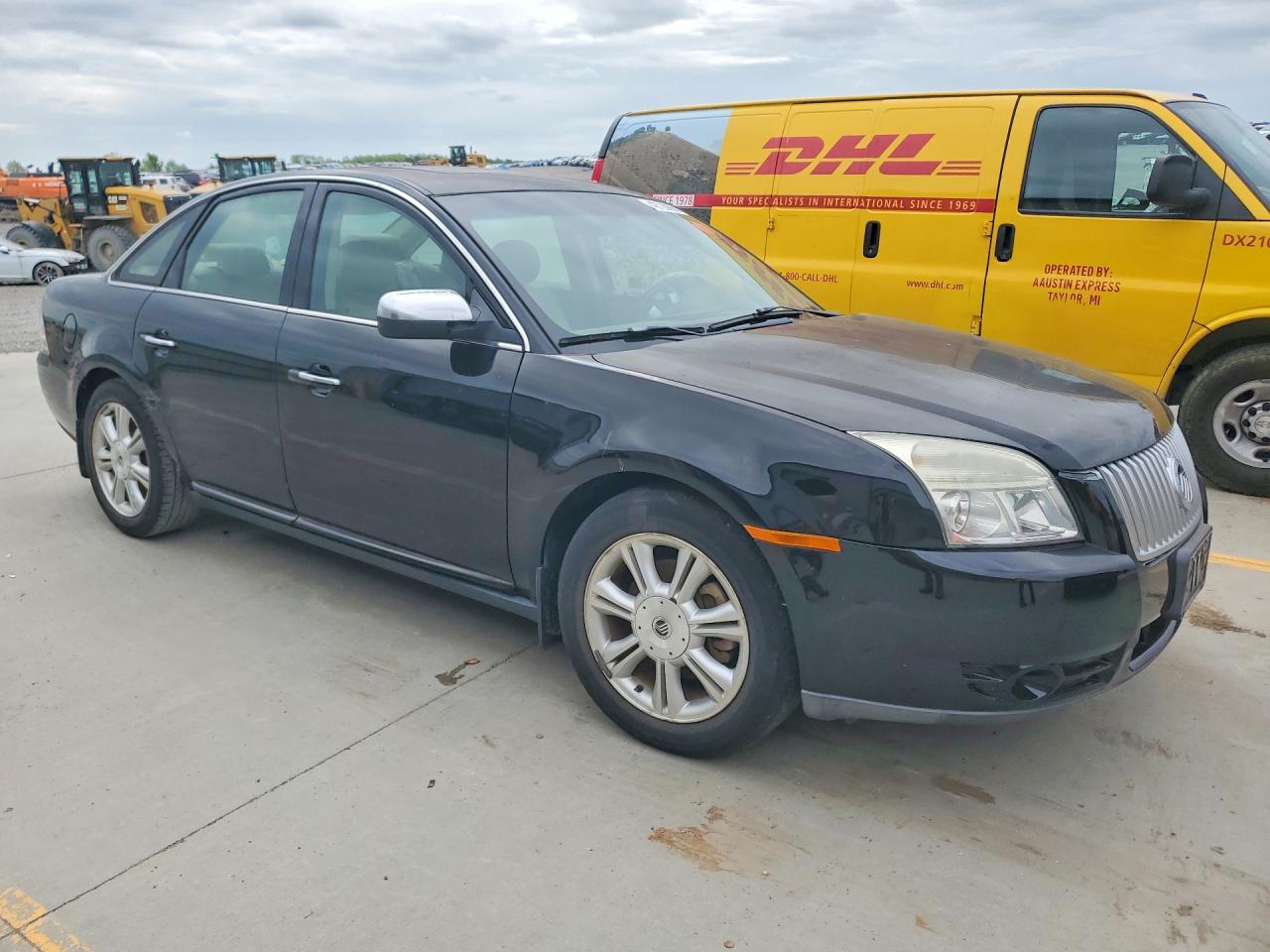 2008 Mercury Sable Premier Black vin: 1MEHM42W98G620976