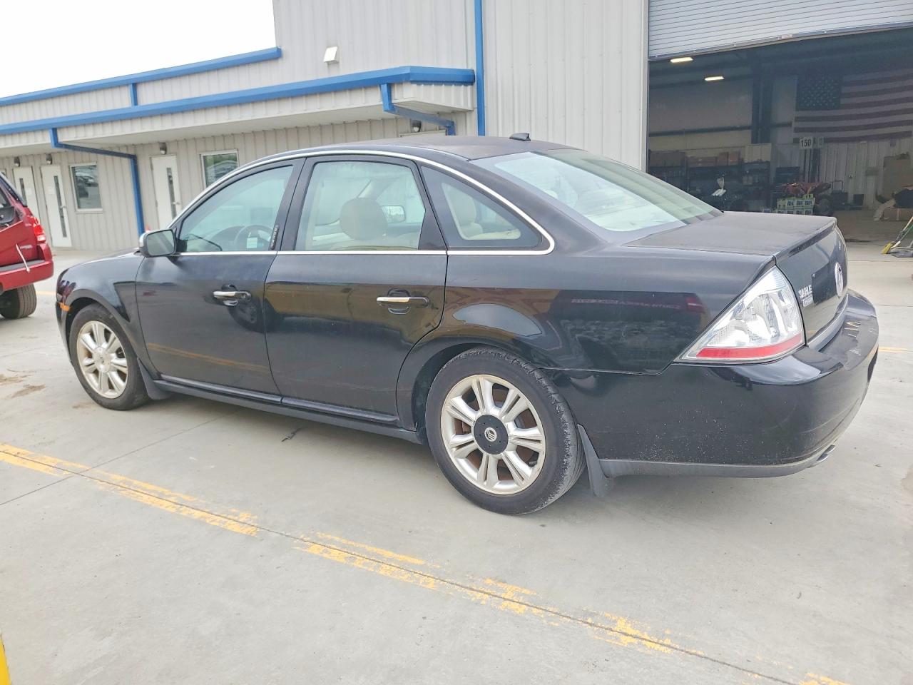 2008 Mercury Sable Premier Black vin: 1MEHM42W98G620976