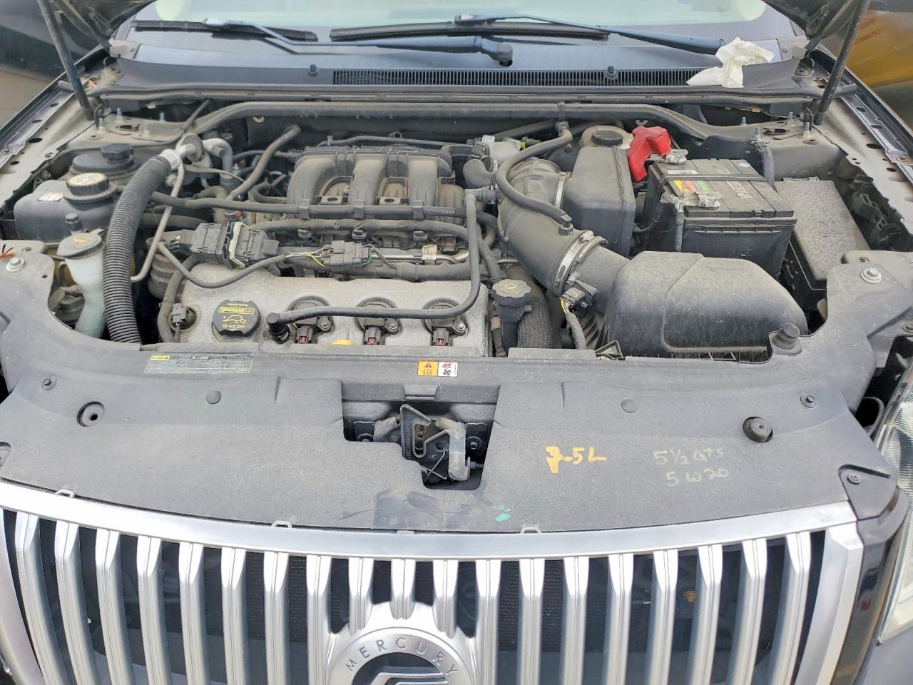 2008 Mercury Sable Premier Black vin: 1MEHM42W98G620976