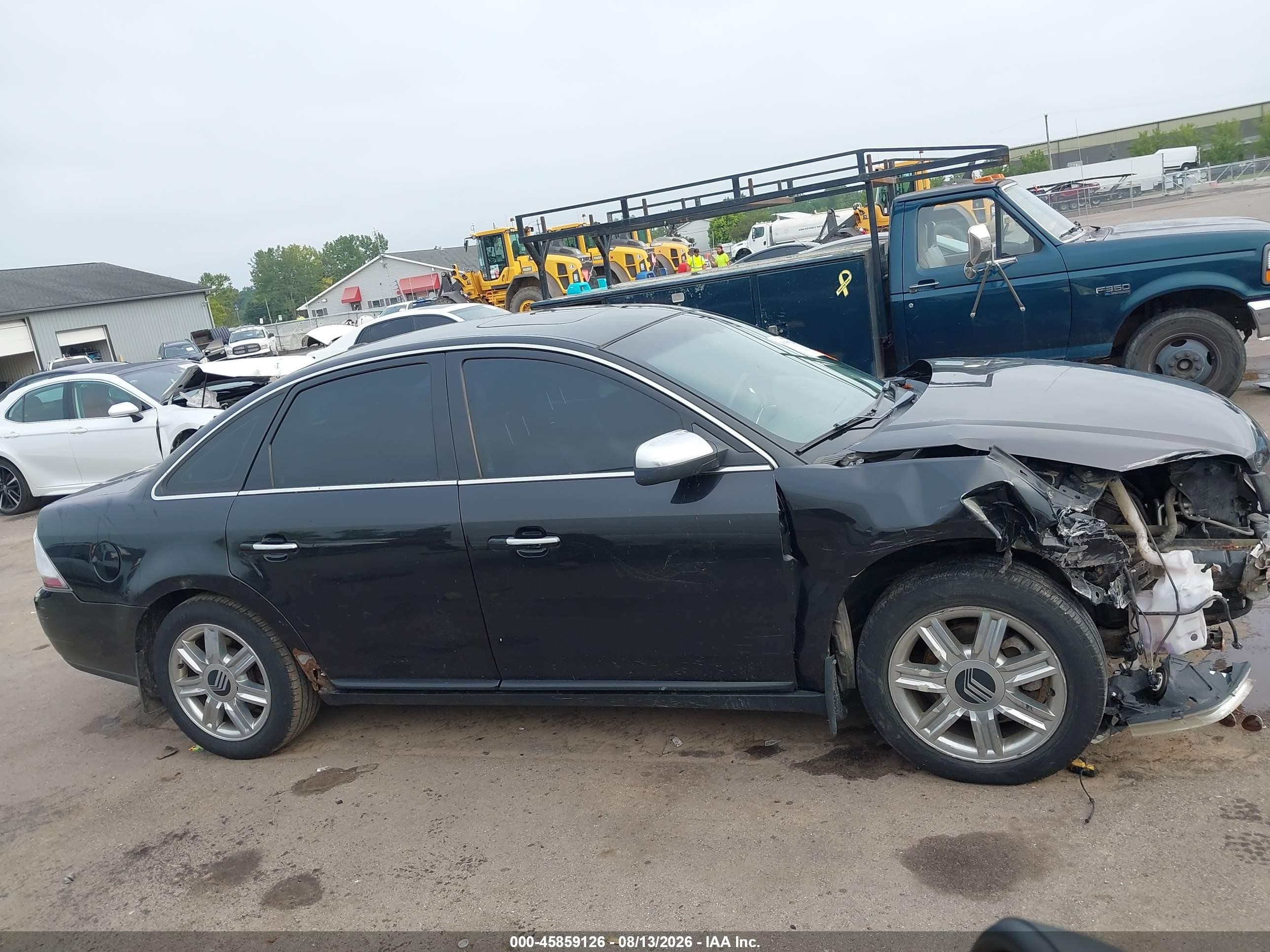 2009 Mercury Sable Premier Black vin: 1MEHM42W99G633194