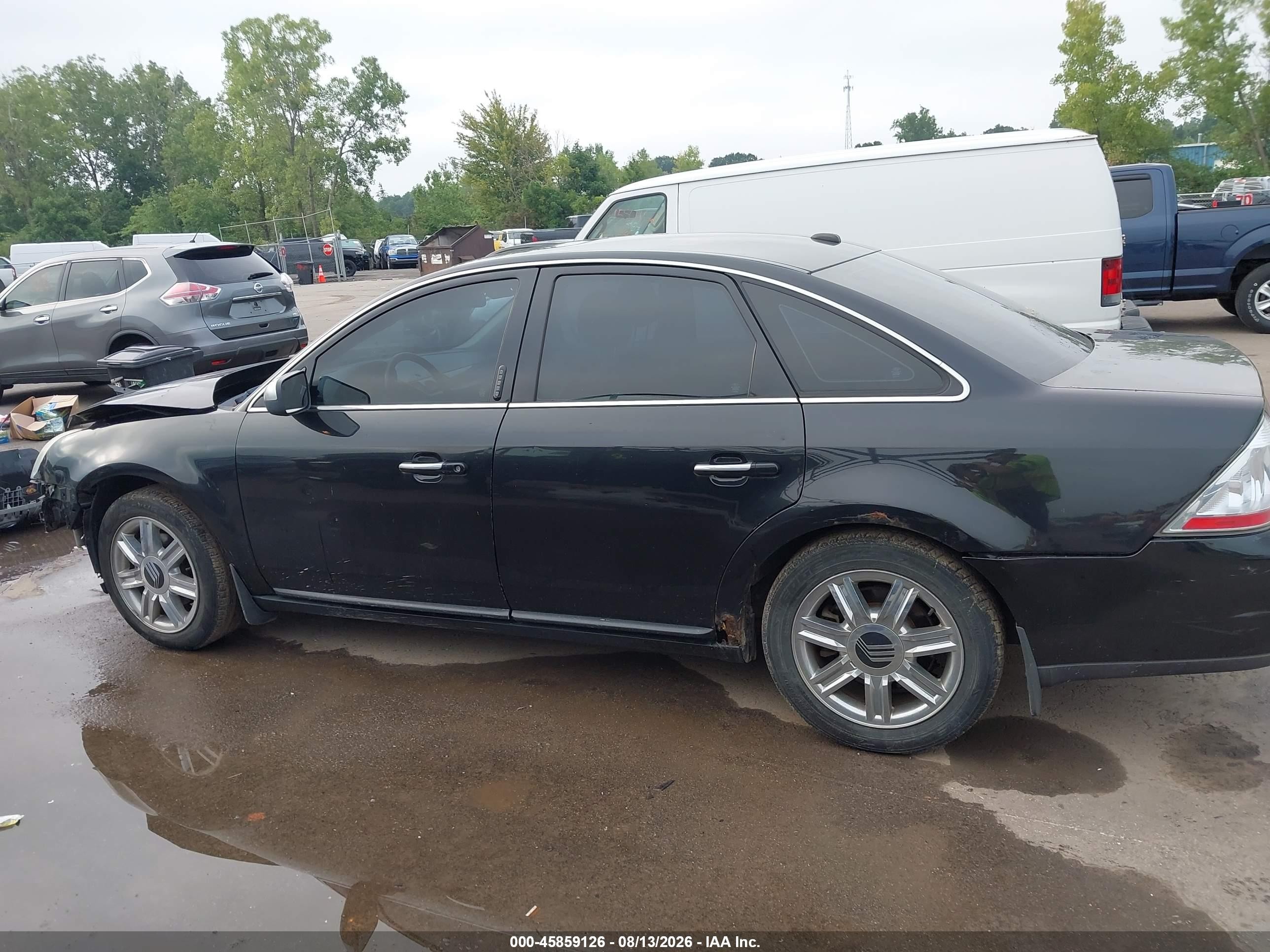 2009 Mercury Sable Premier Black vin: 1MEHM42W99G633194