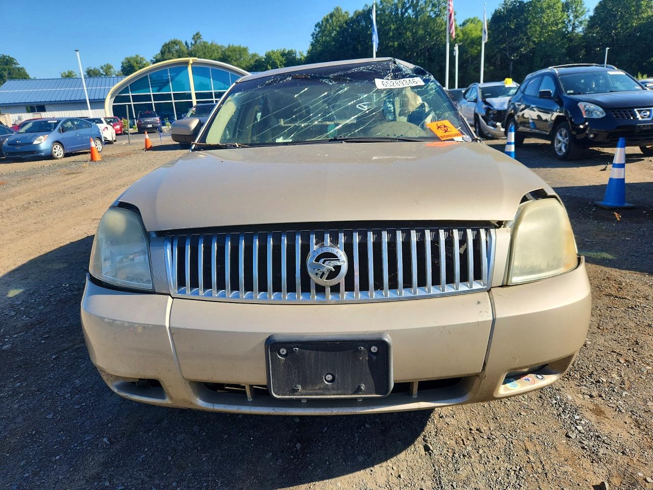 2005 Mercury Montego Premier Gold vin: 1MEHM43105G608648