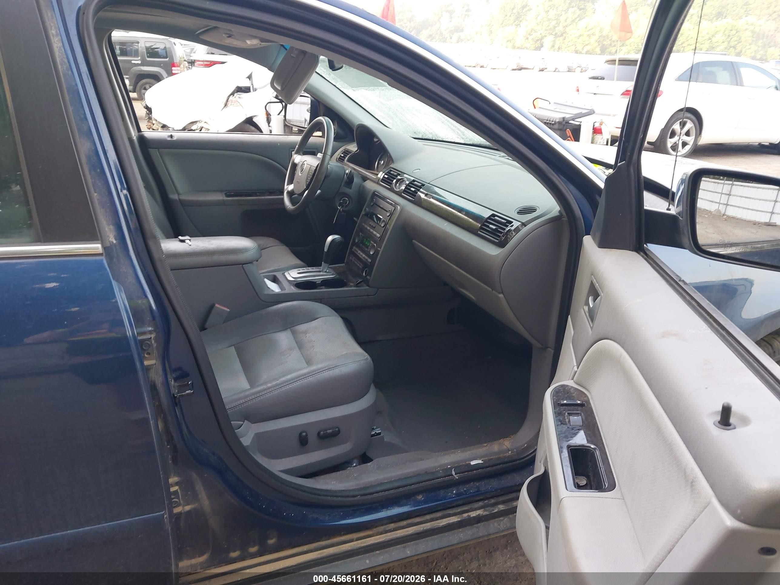 2006 Mercury Montego Premier Blue vin: 1MEHM43146G605298