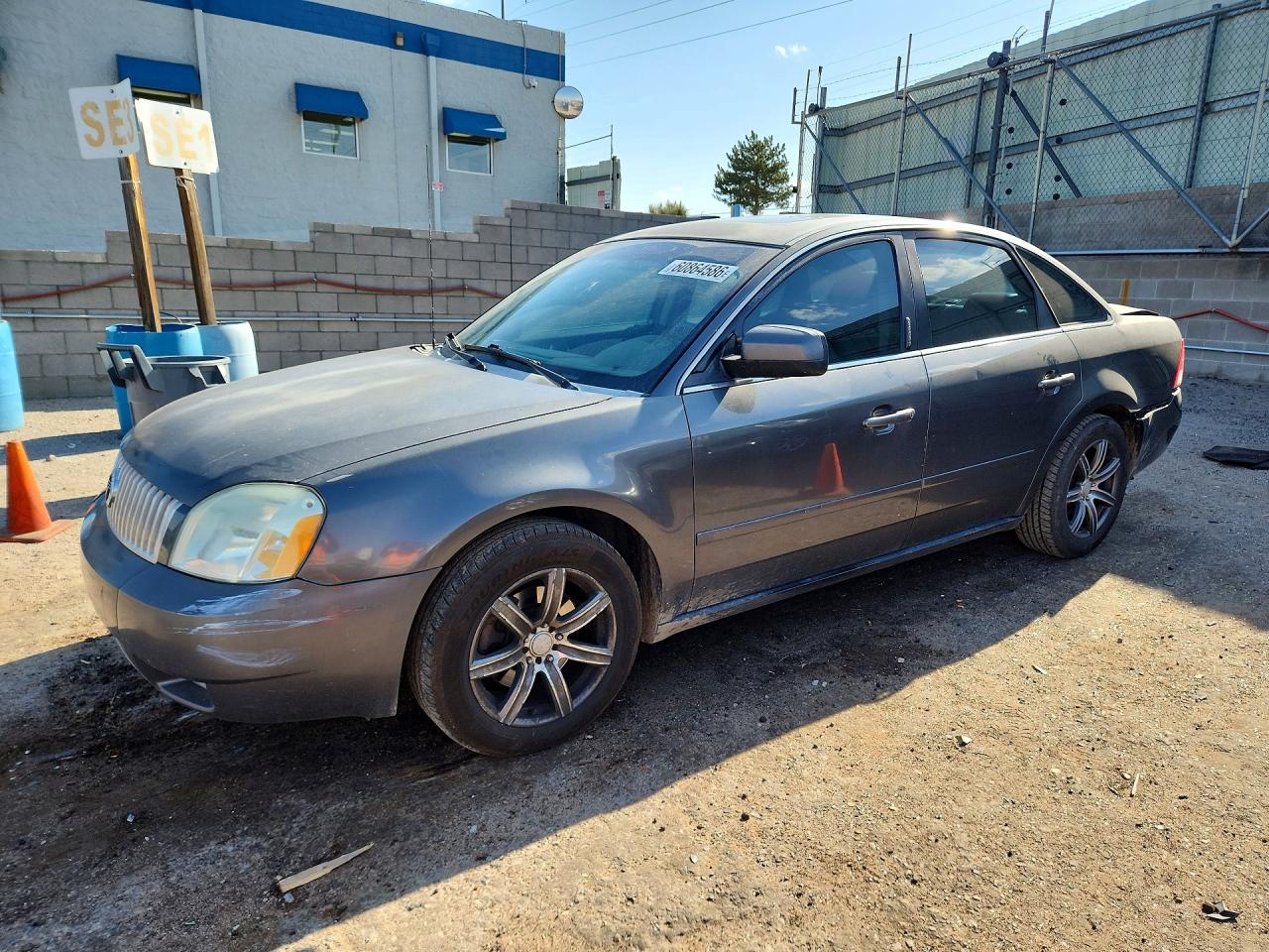 2005 Mercury Montego Premier Gray vin: 1MEHM43155G600495