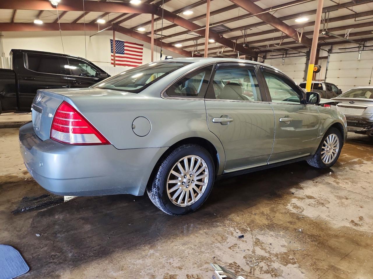 2007 Mercury Montego Premier Green vin: 1MEHM43167G604526