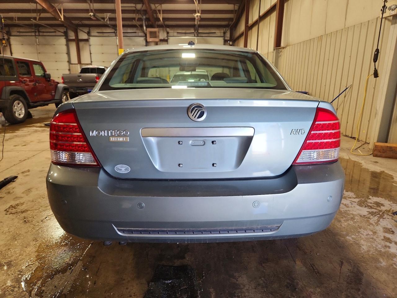 2007 Mercury Montego Premier Green vin: 1MEHM43167G604526
