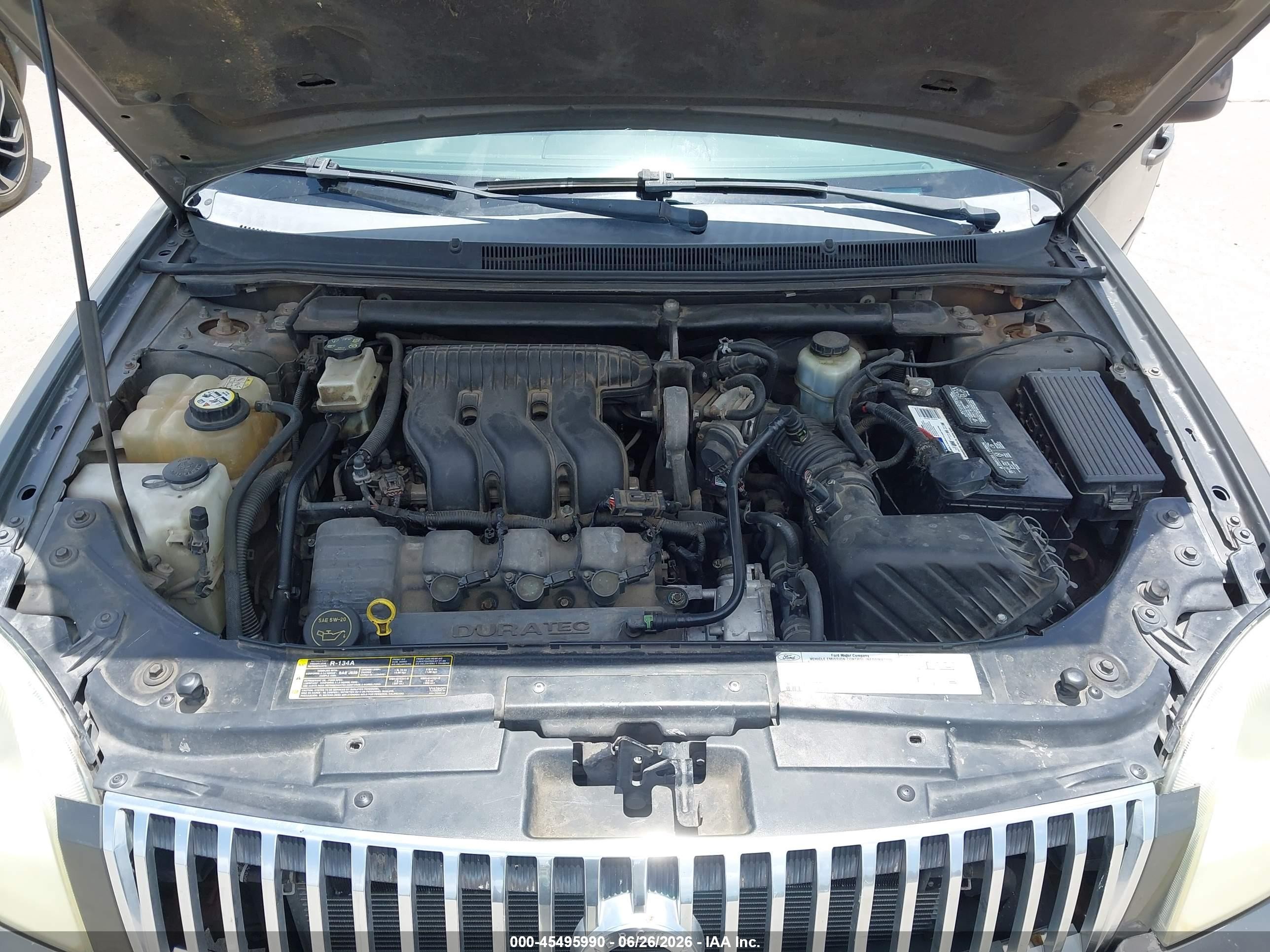 2005 Mercury Montego Premier Gray vin: 1MEHM43185G605657
