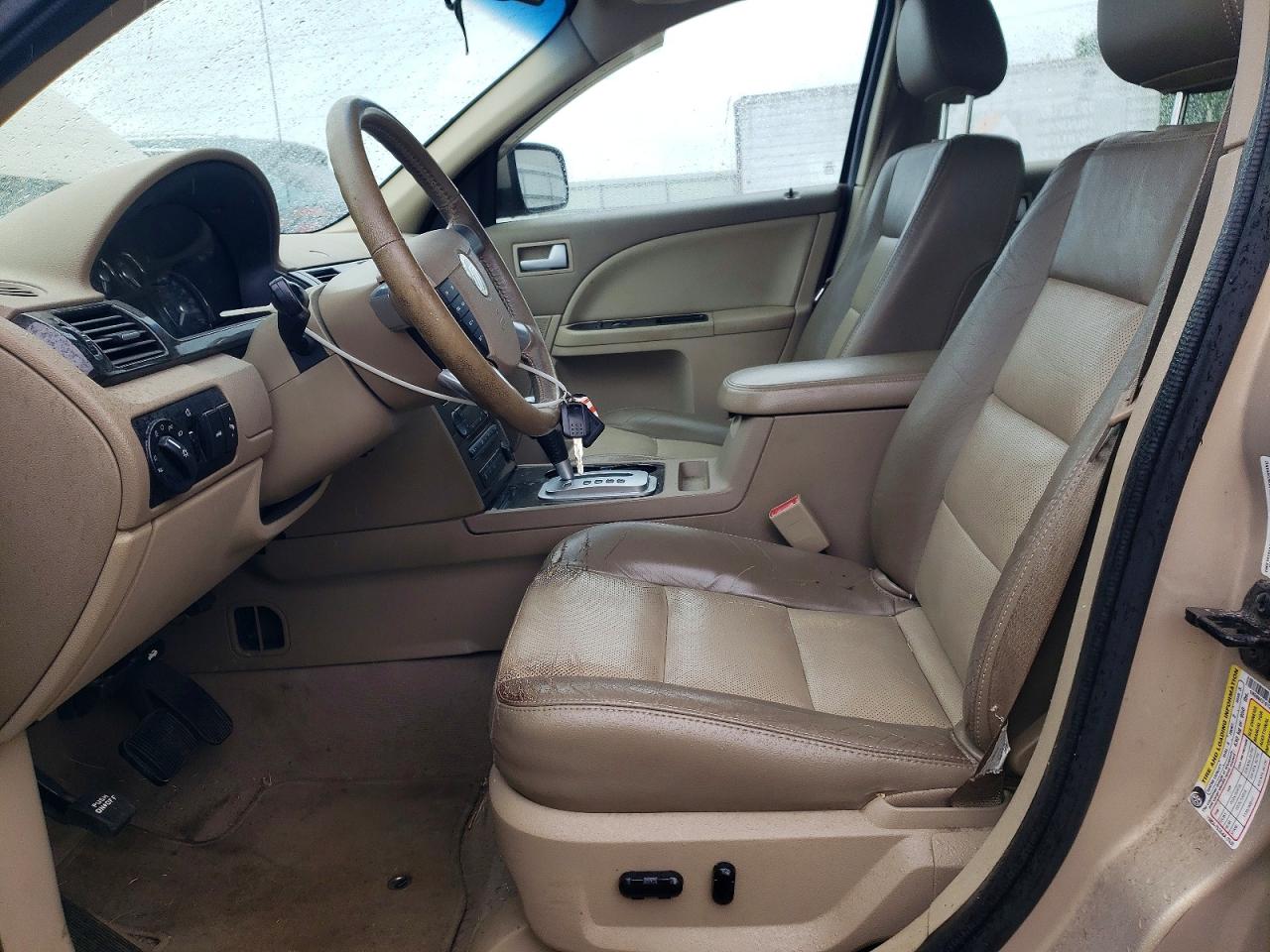2007 Mercury Montego Premier Gold vin: 1MEHM43197G603029