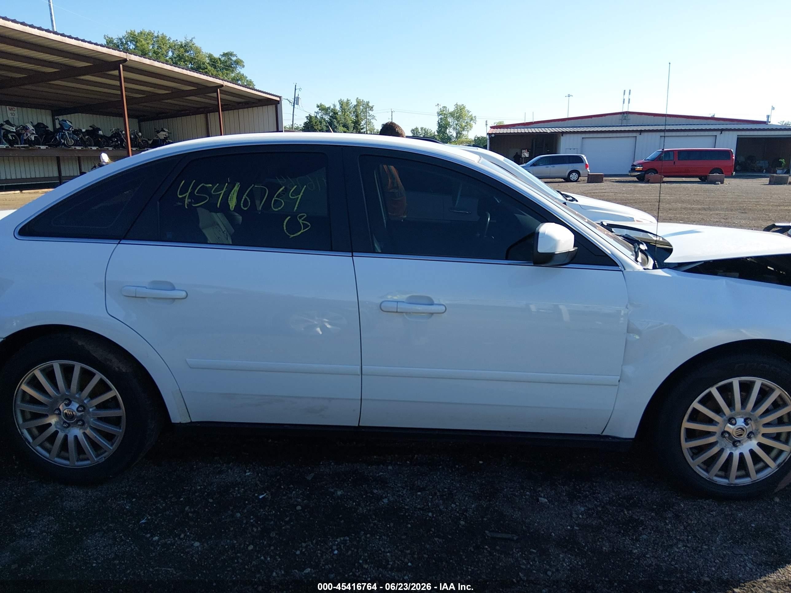2005 Mercury Montego Premier Белый vin: 1MEHM431X5G625862