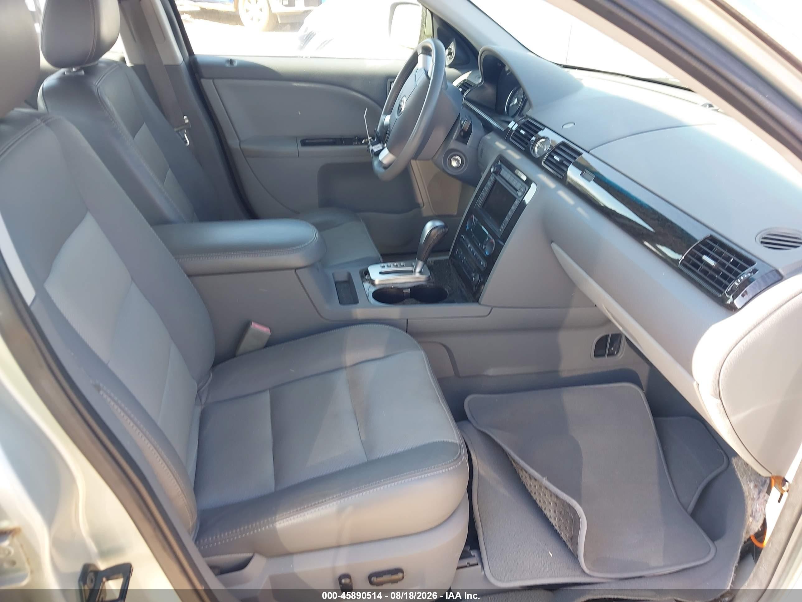 2006 Mercury Montego Premier Silver vin: 1MEHM431X6G612403