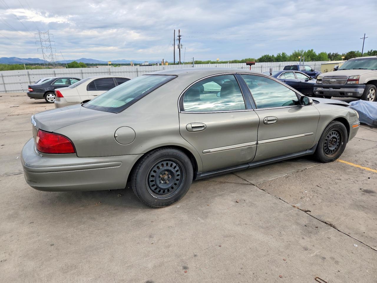 2001 Mercury Sable Gs Beige vin: 1MEHM50U01G640658