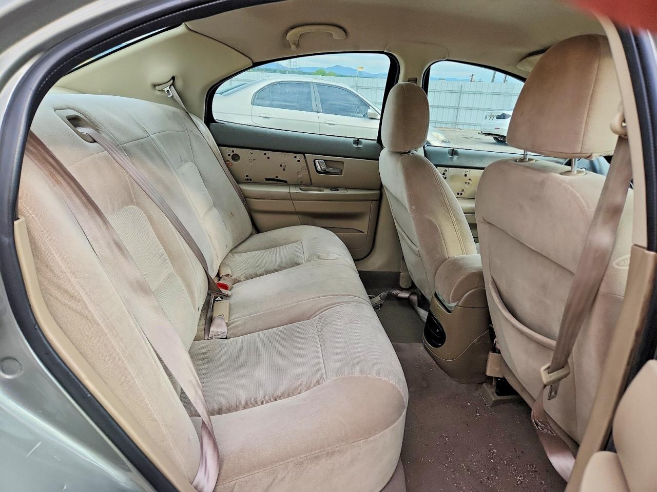 2001 Mercury Sable Gs Beige vin: 1MEHM50U01G640658