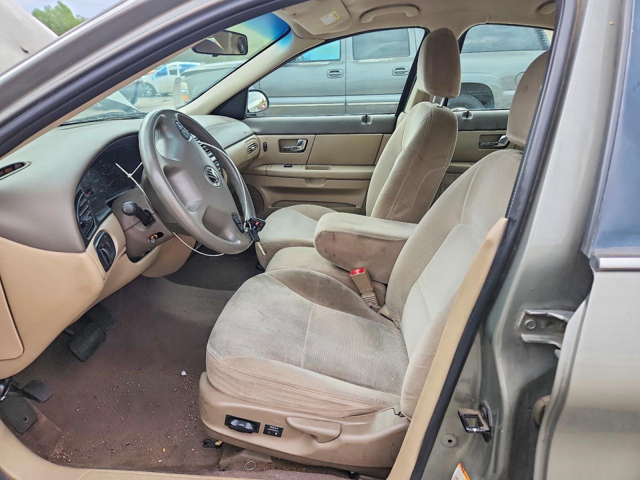 2001 Mercury Sable Gs Beige vin: 1MEHM50U01G640658