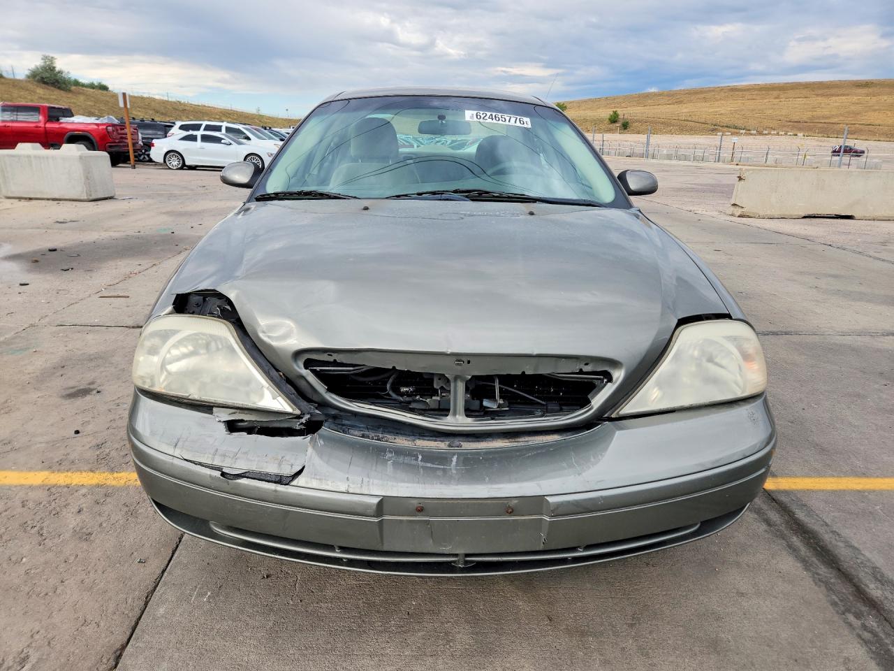2001 Mercury Sable Gs Beige vin: 1MEHM50U01G640658
