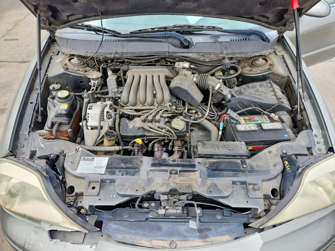 2001 Mercury Sable Gs Beige vin: 1MEHM50U01G640658