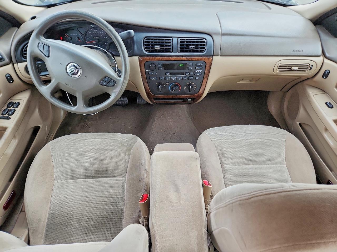2001 Mercury Sable Gs Beige vin: 1MEHM50U01G640658