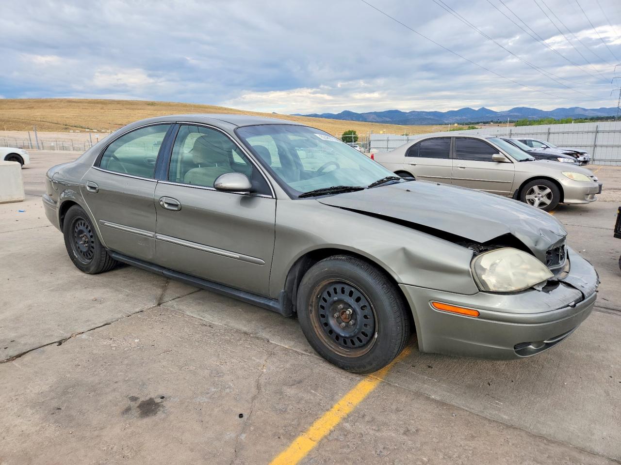 2001 Mercury Sable Gs Beige vin: 1MEHM50U01G640658