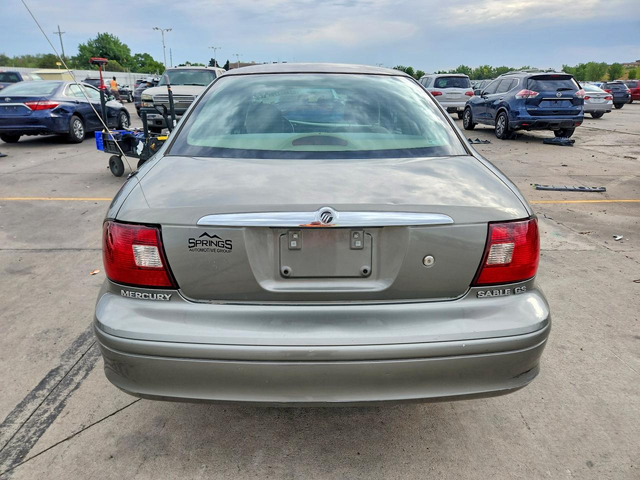 2001 Mercury Sable Gs Beige vin: 1MEHM50U01G640658