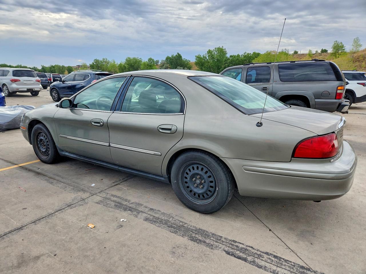 2001 Mercury Sable Gs Beige vin: 1MEHM50U01G640658