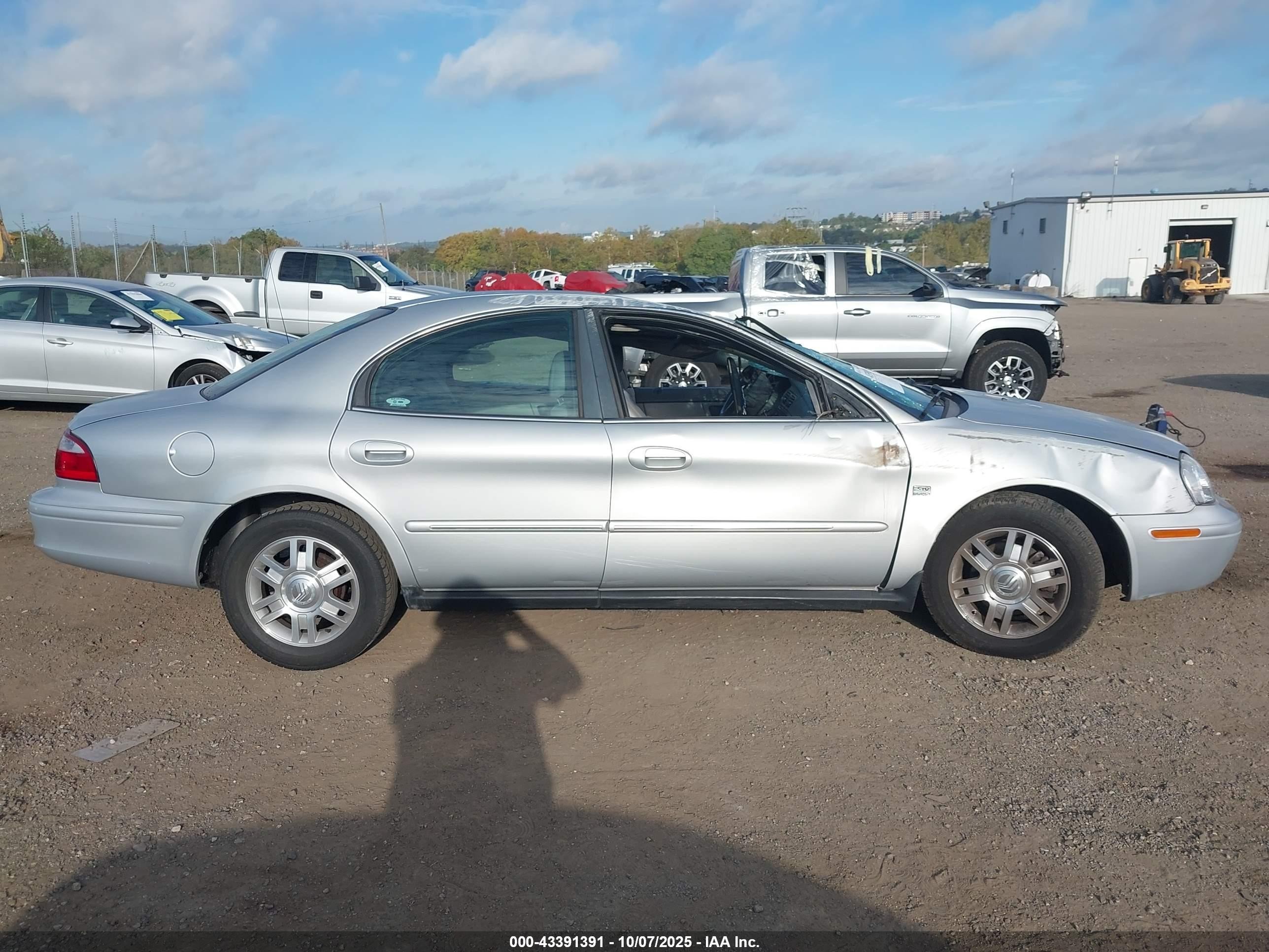 2005 Mercury Sable Ls Silver vin: 1MEHM55S05A621088