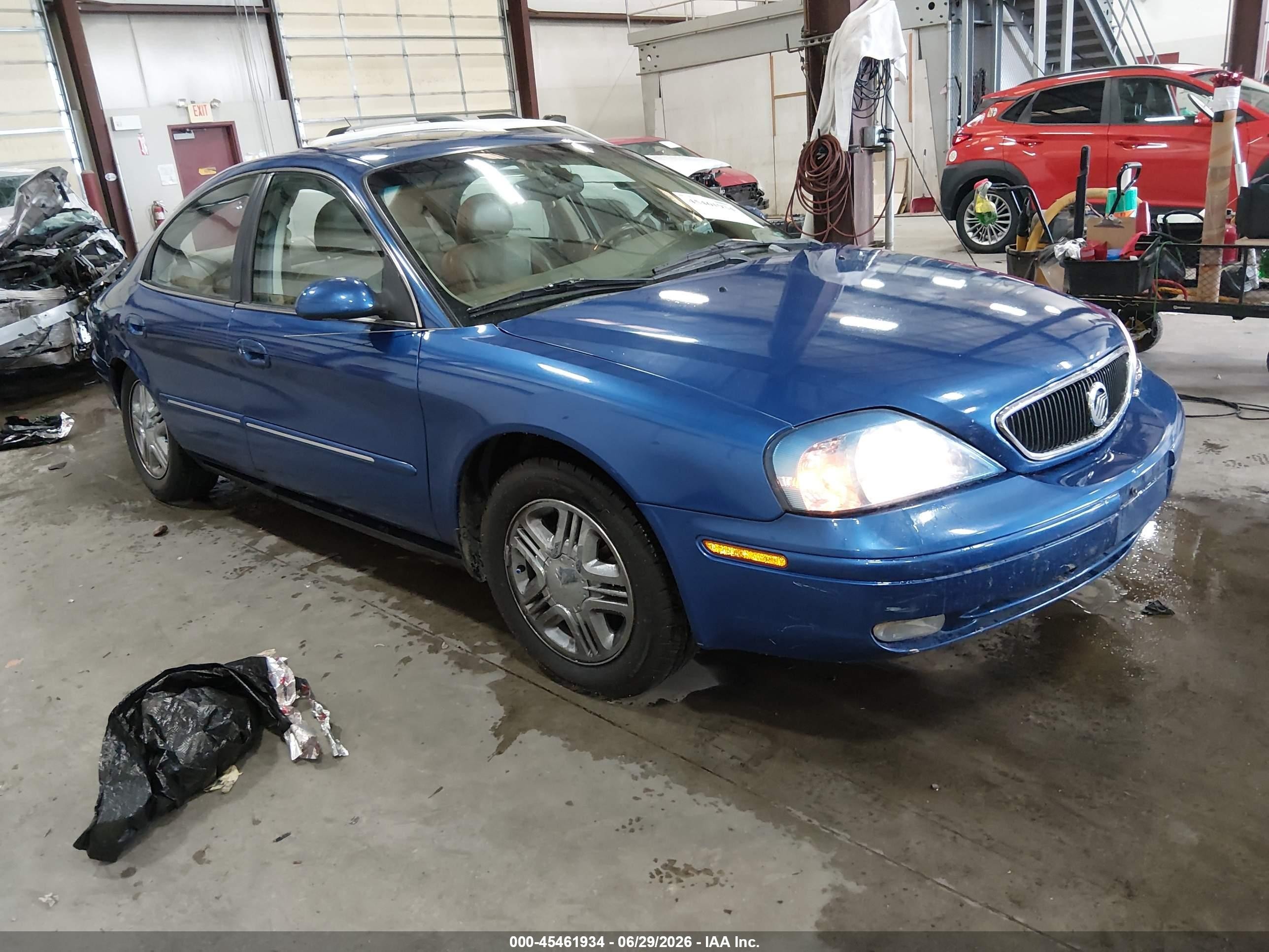 2003 Mercury Sable Ls Premium Blue vin: 1MEHM55S13G609283