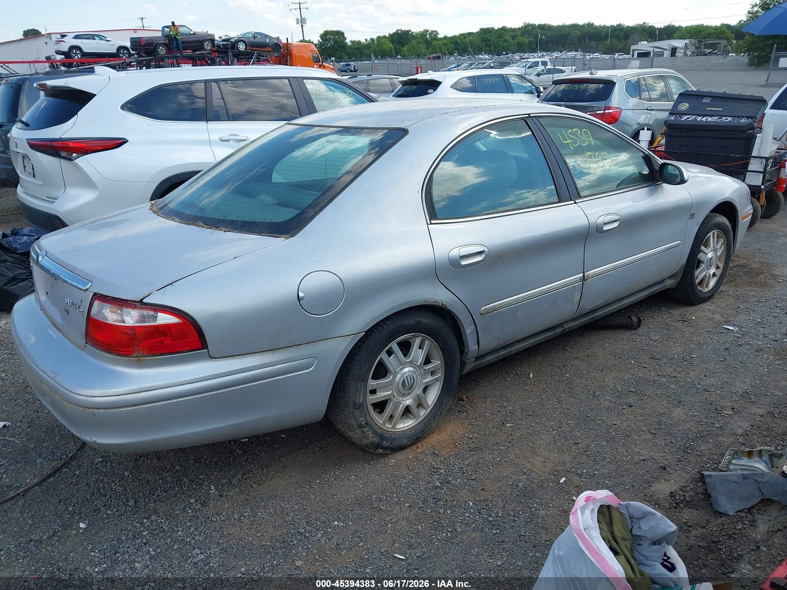 2004 Mercury Sable Ls Premium Silver vin: 1MEHM55S14A607344