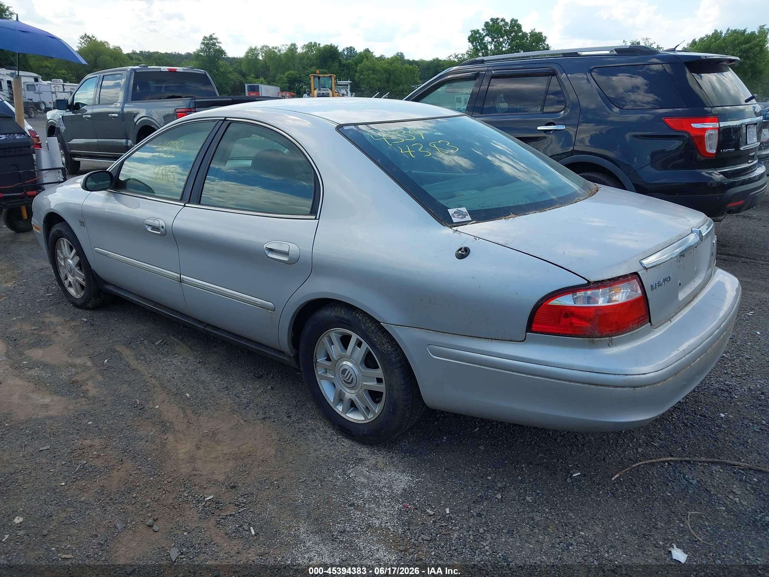 2004 Mercury Sable Ls Premium Silver vin: 1MEHM55S14A607344