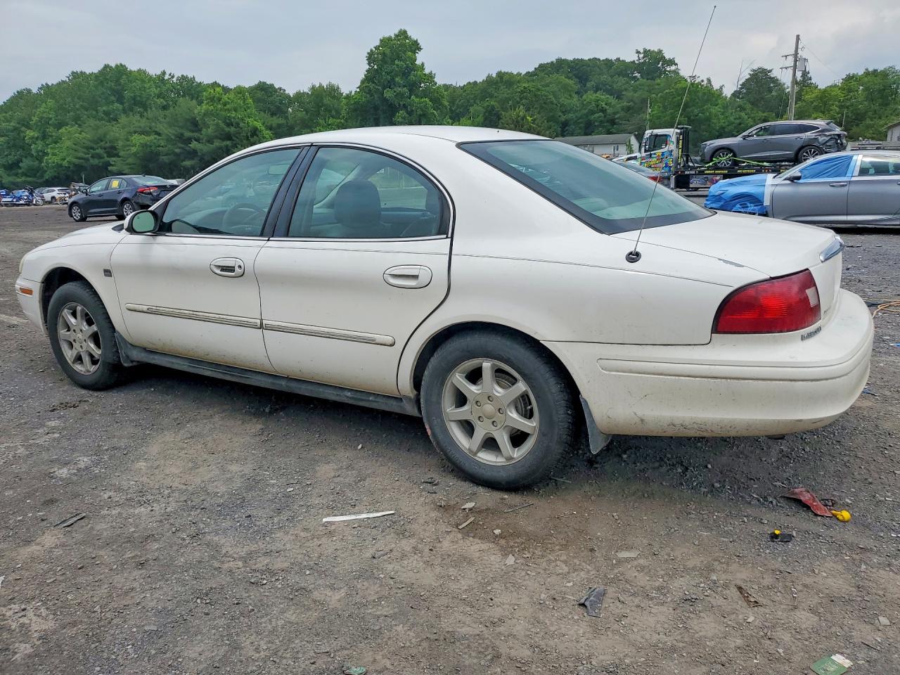 2001 Mercury Sable Ls Premium White vin: 1MEHM55S41A646330