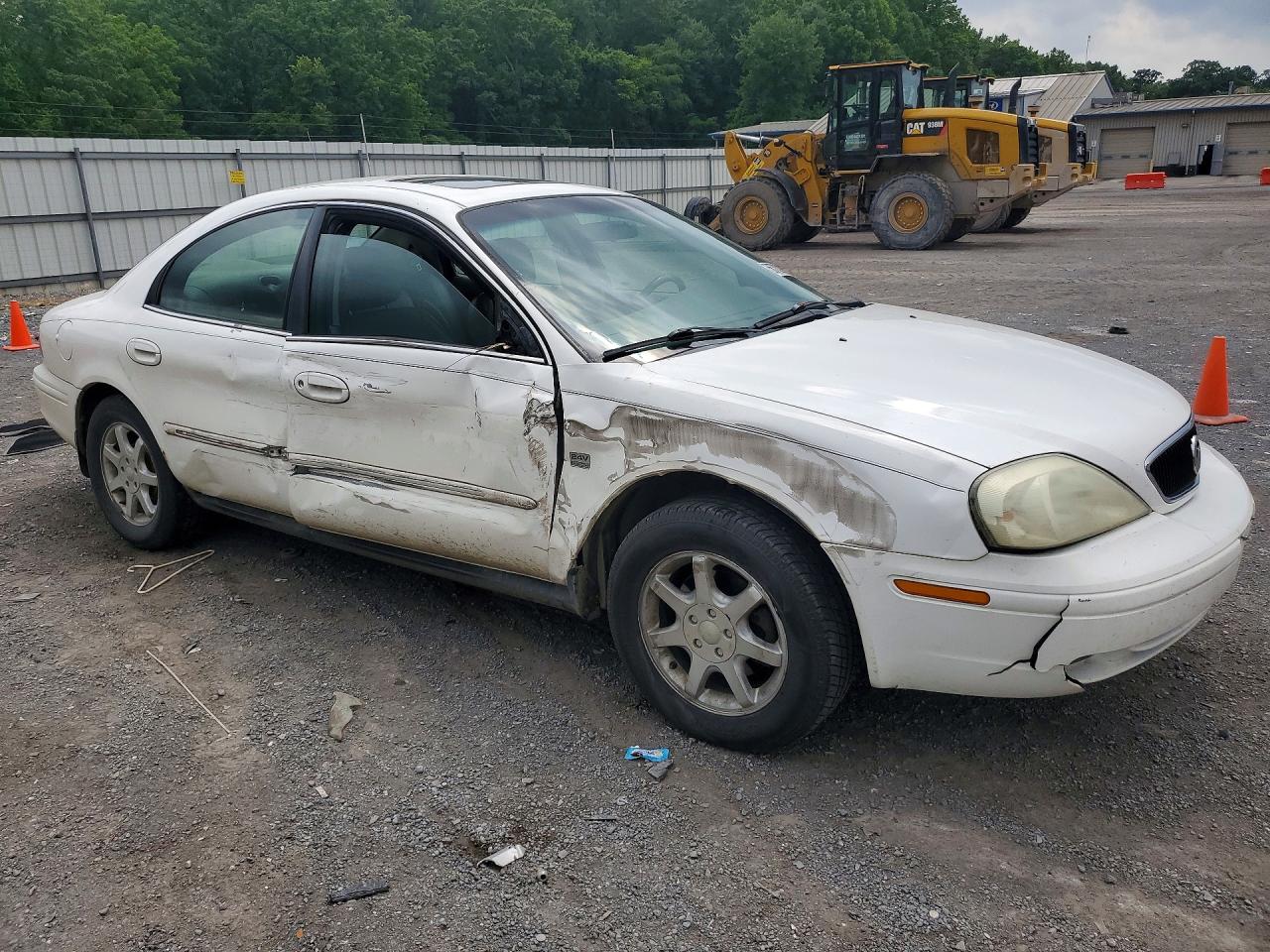 2001 Mercury Sable Ls Premium White vin: 1MEHM55S41A646330