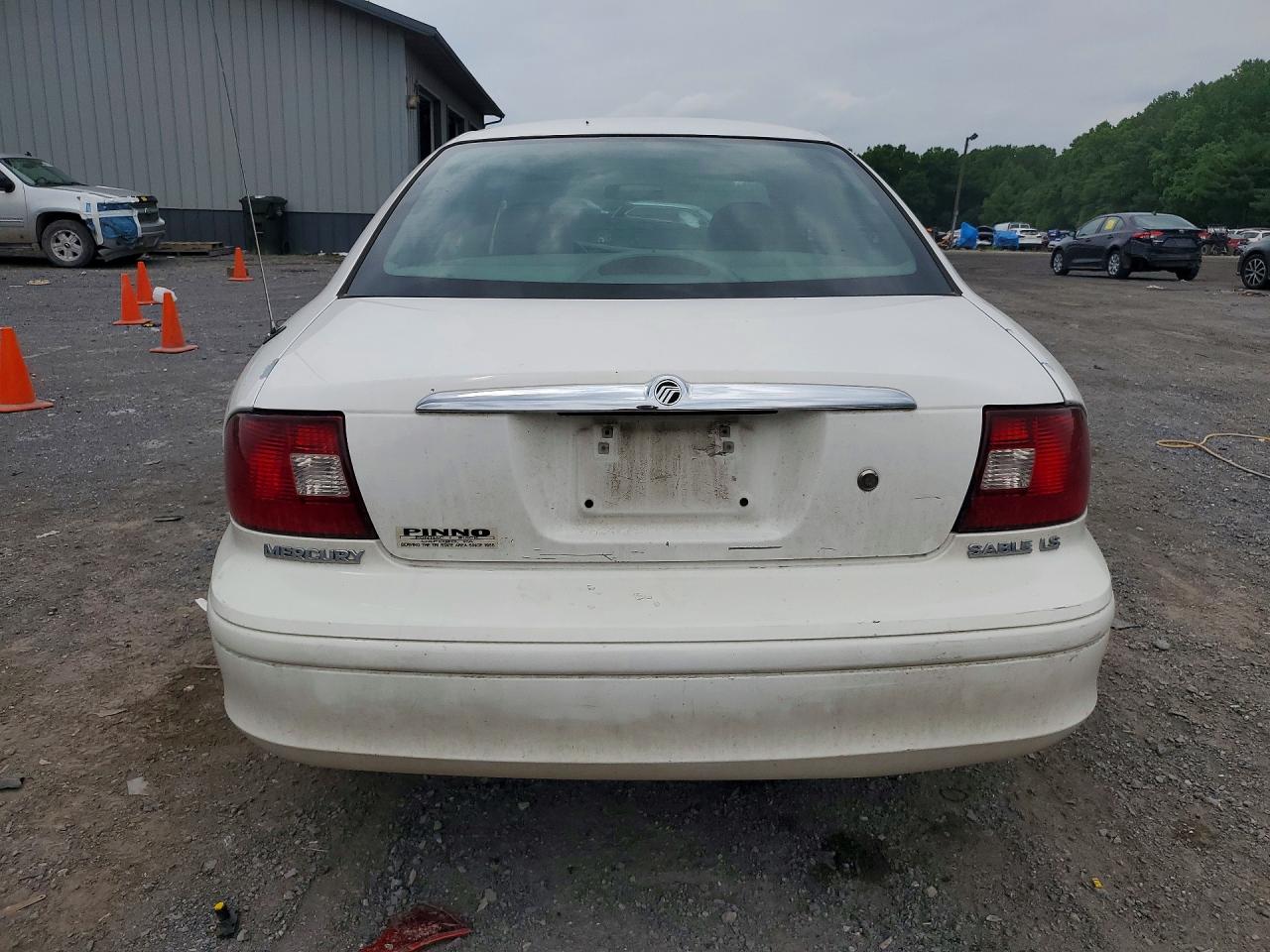 2001 Mercury Sable Ls Premium White vin: 1MEHM55S41A646330