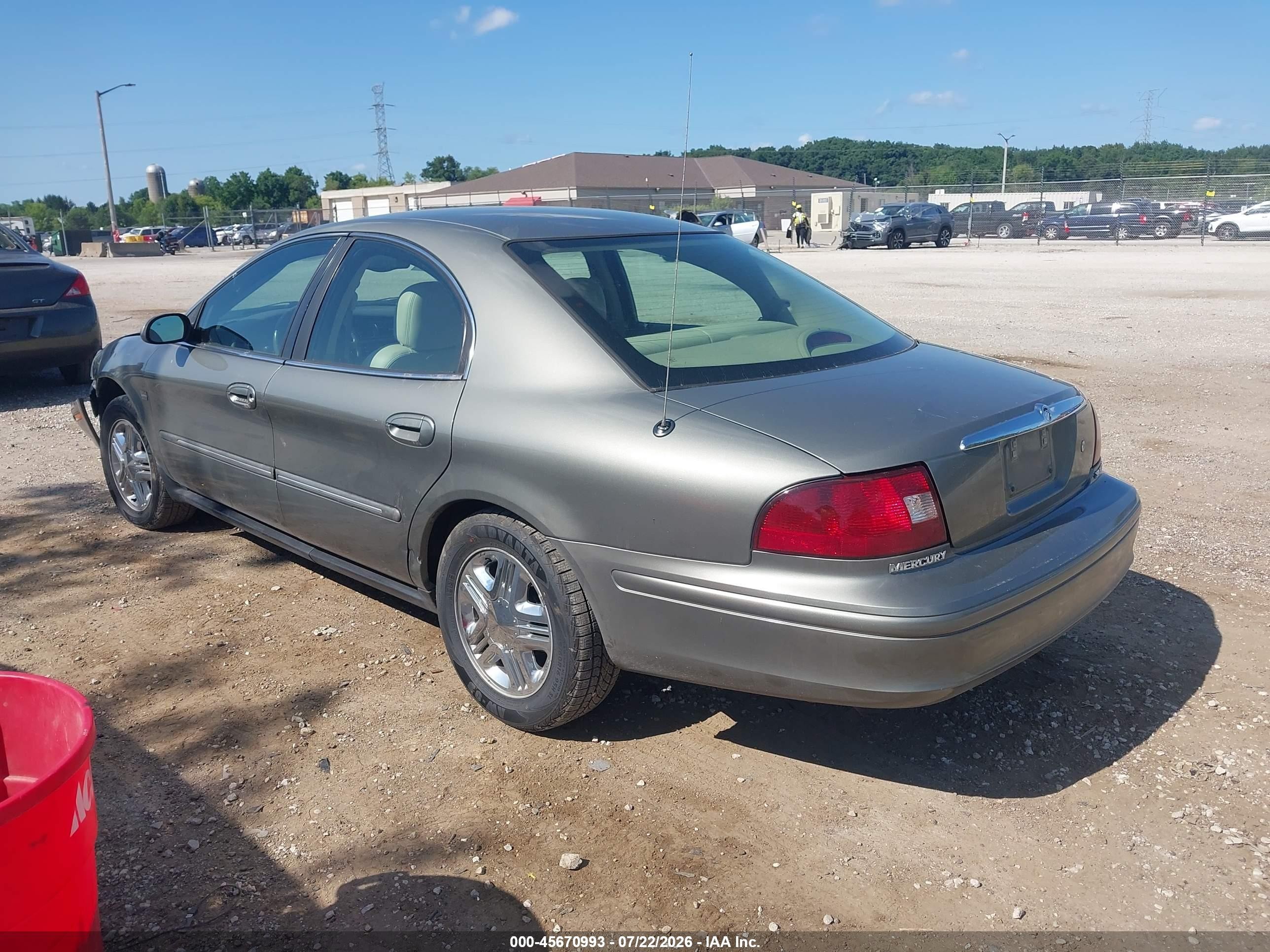 2001 Mercury Sable Ls Premium Gray vin: 1MEHM55S41A653293