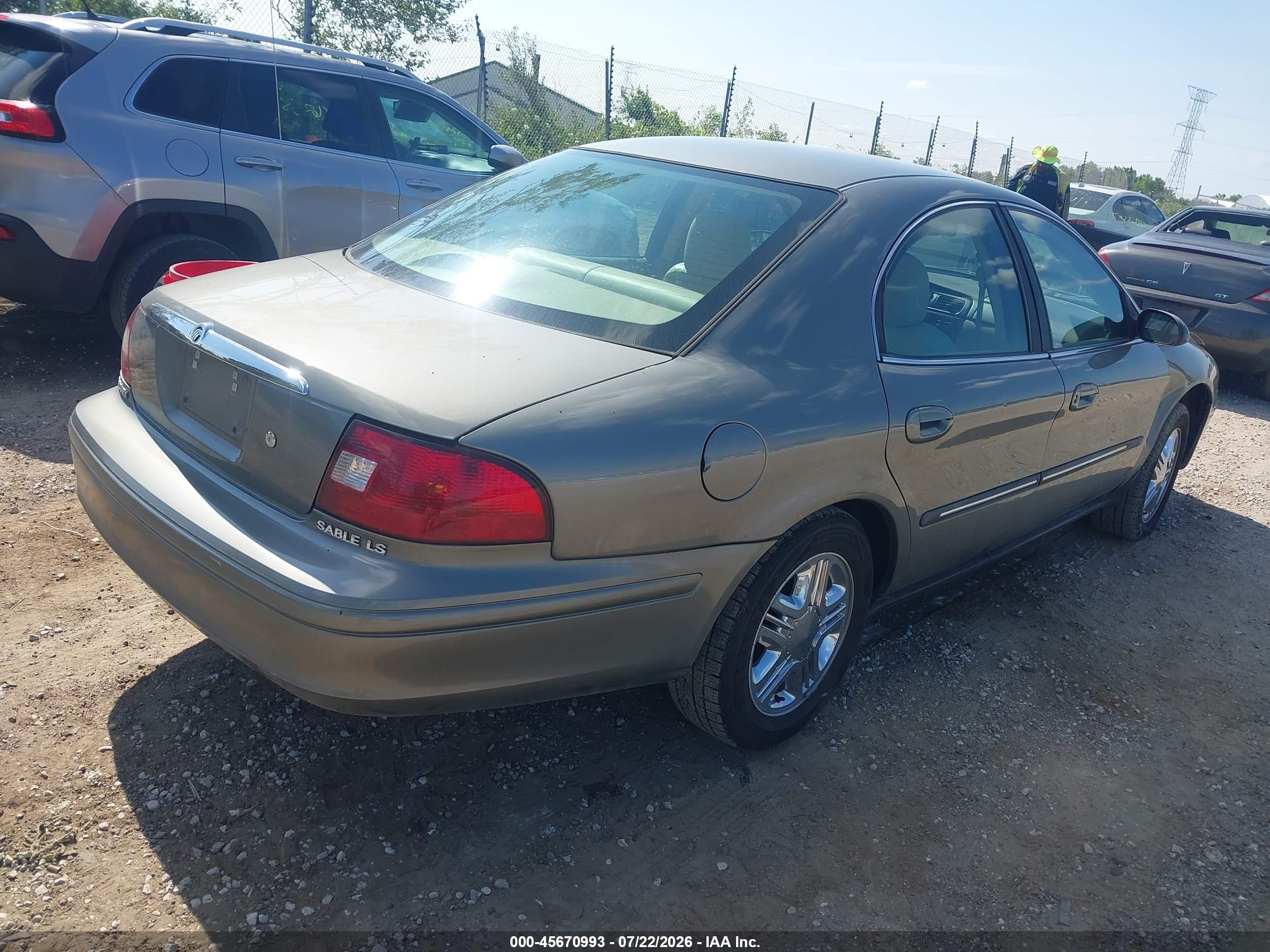 2001 Mercury Sable Ls Premium Gray vin: 1MEHM55S41A653293