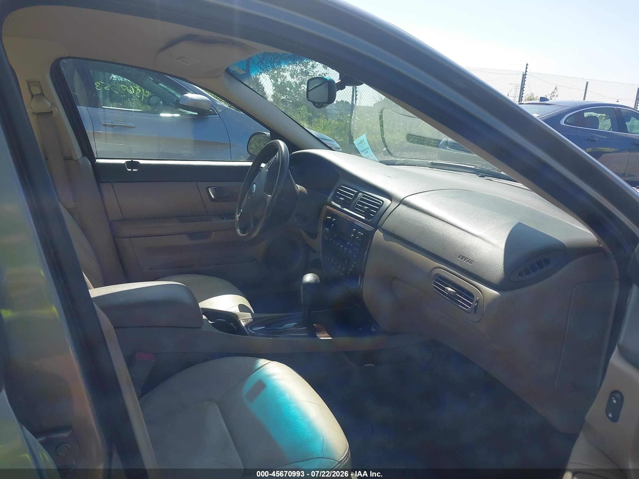 2001 Mercury Sable Ls Premium Gray vin: 1MEHM55S41A653293
