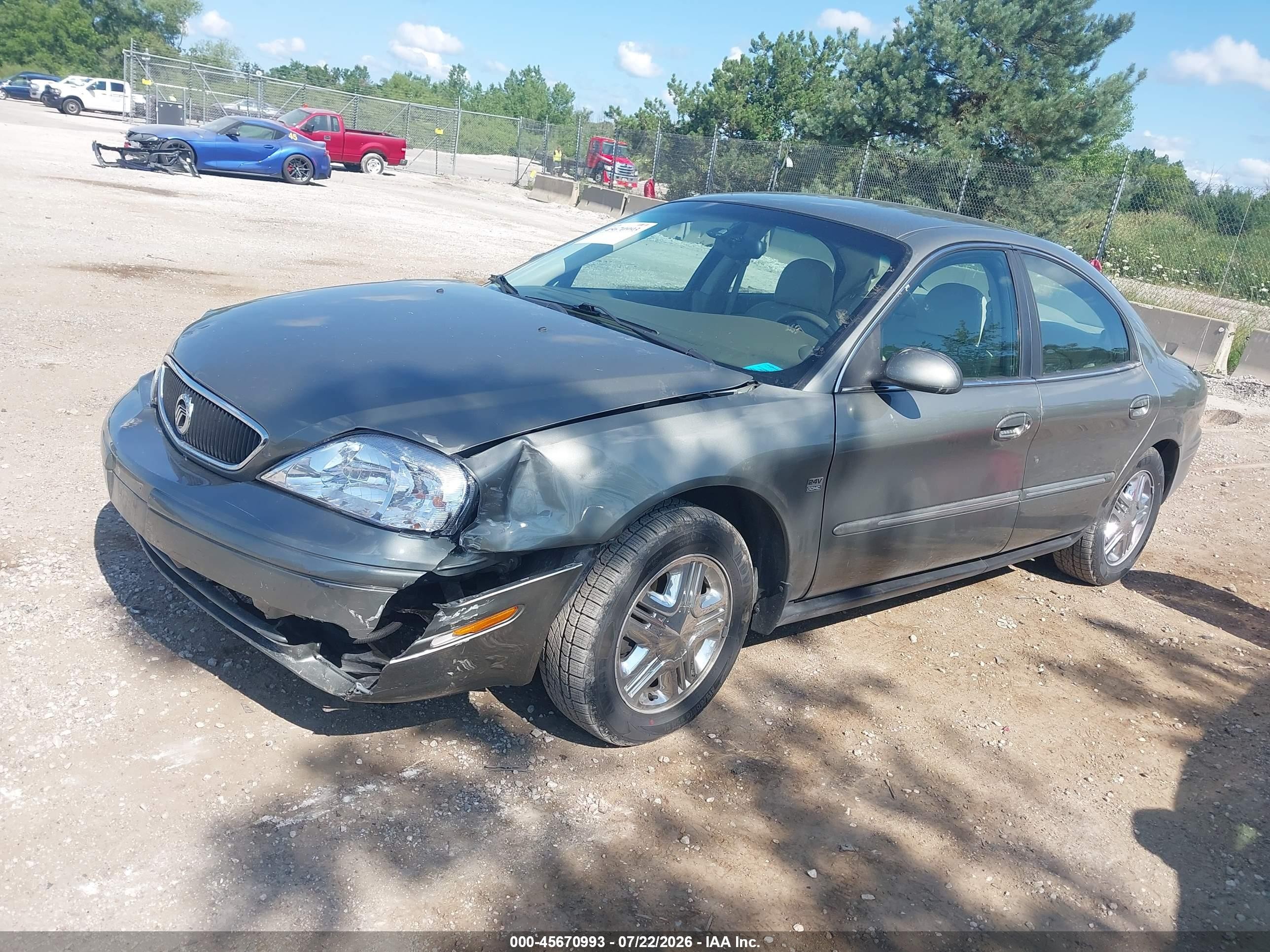 2001 Mercury Sable Ls Premium Gray vin: 1MEHM55S41A653293