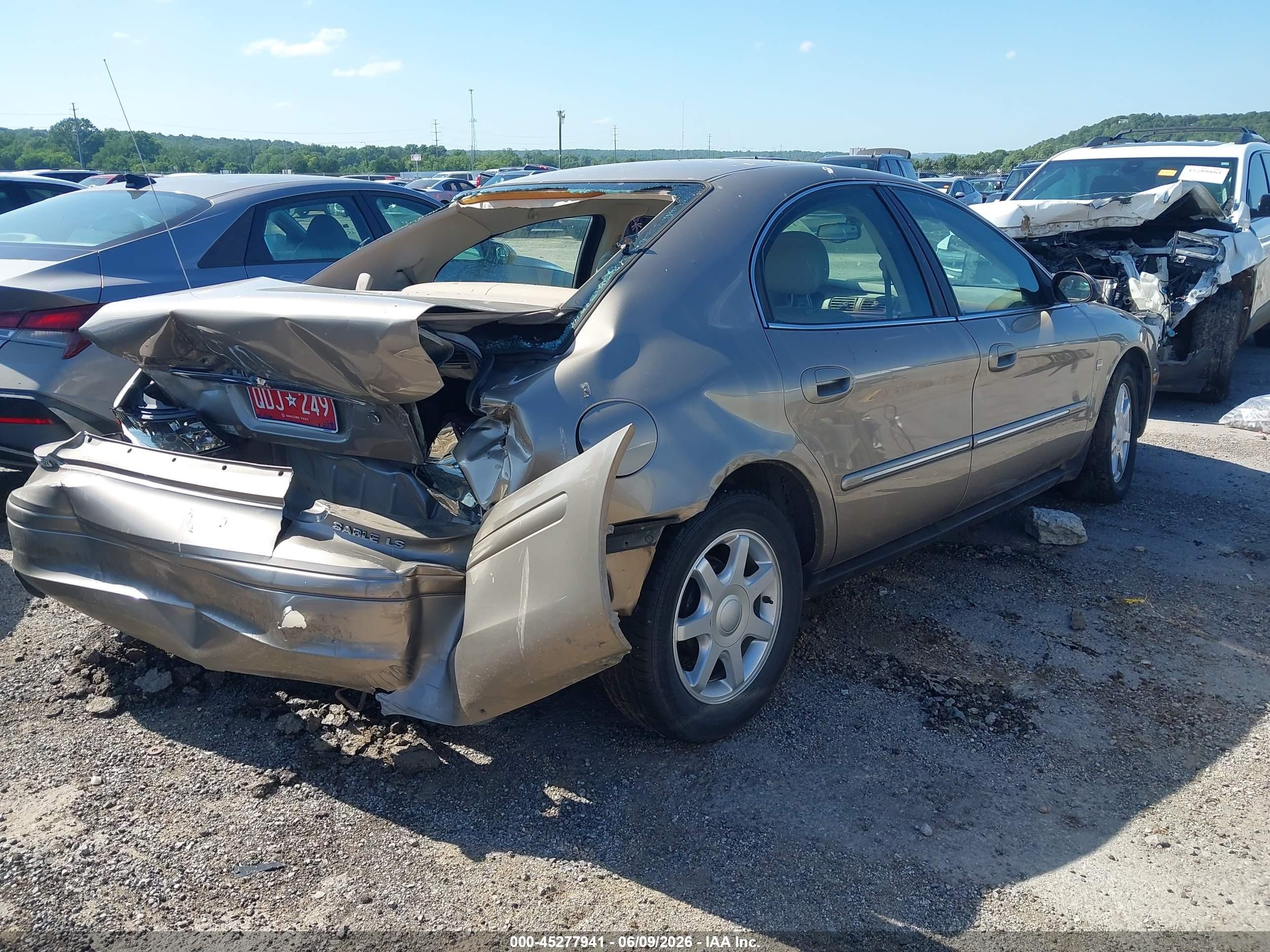 2003 Mercury Sable Ls Premium Beige vin: 1MEHM55S43G622707