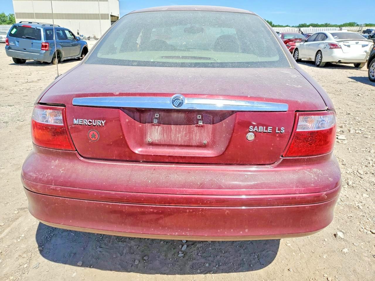 2004 Mercury Sable Ls Premium Maroon vin: 1MEHM55S44G607075