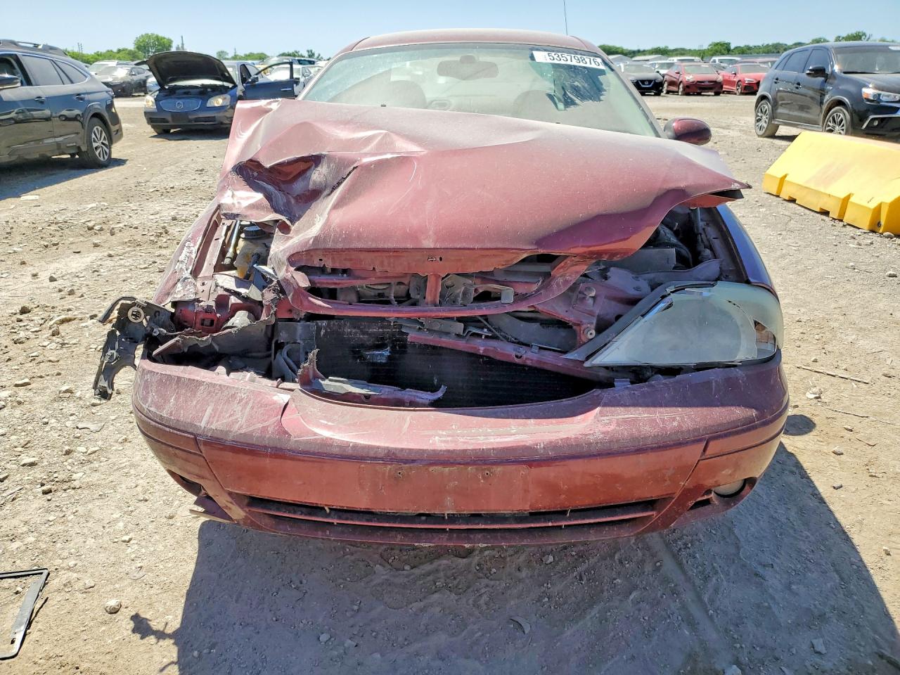 2004 Mercury Sable Ls Premium Maroon vin: 1MEHM55S44G607075