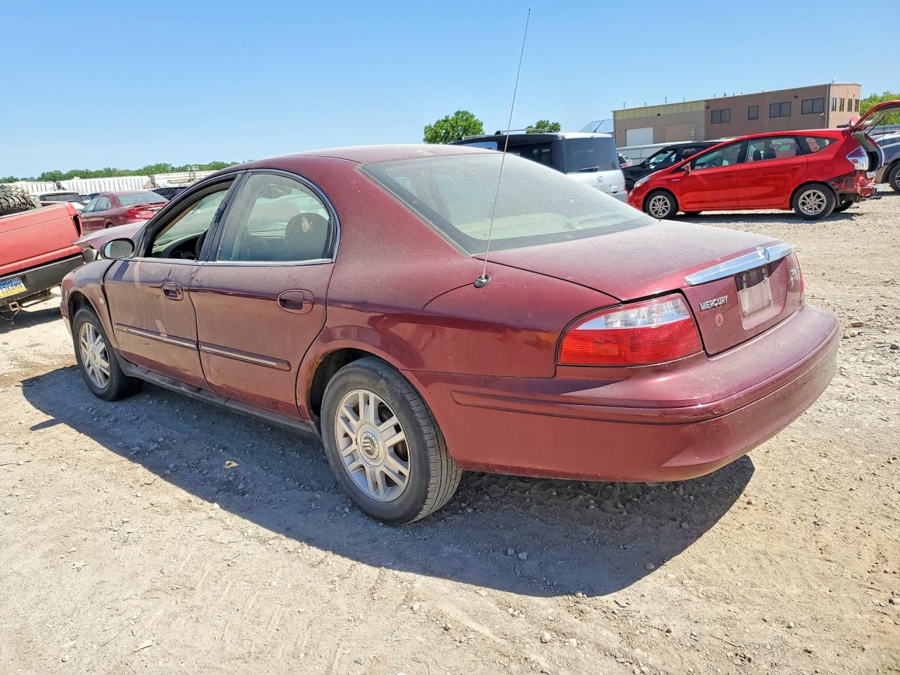 2004 Mercury Sable Ls Premium Maroon vin: 1MEHM55S44G607075