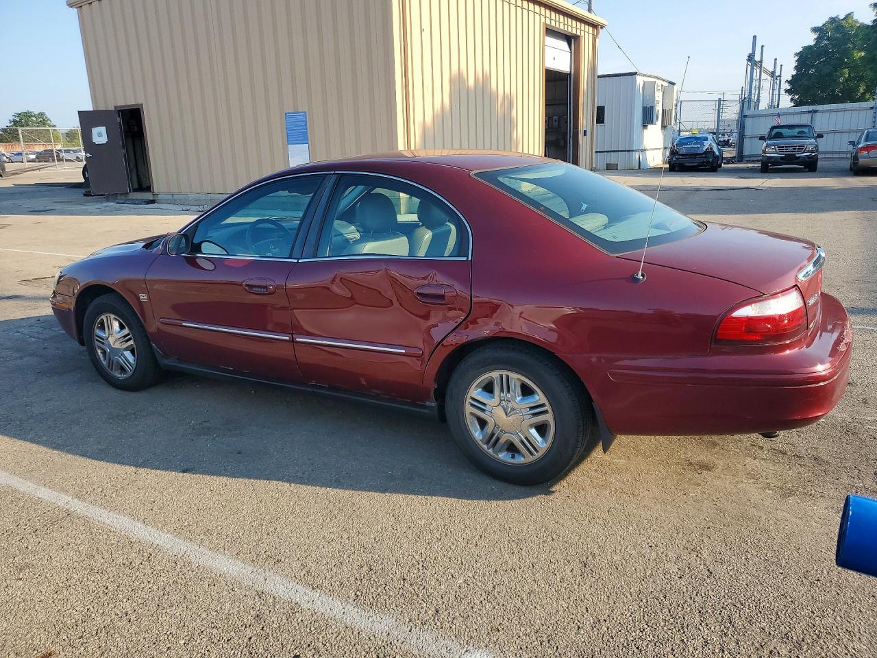 2004 Mercury Sable Ls Premium Burgundy vin: 1MEHM55S54A612465