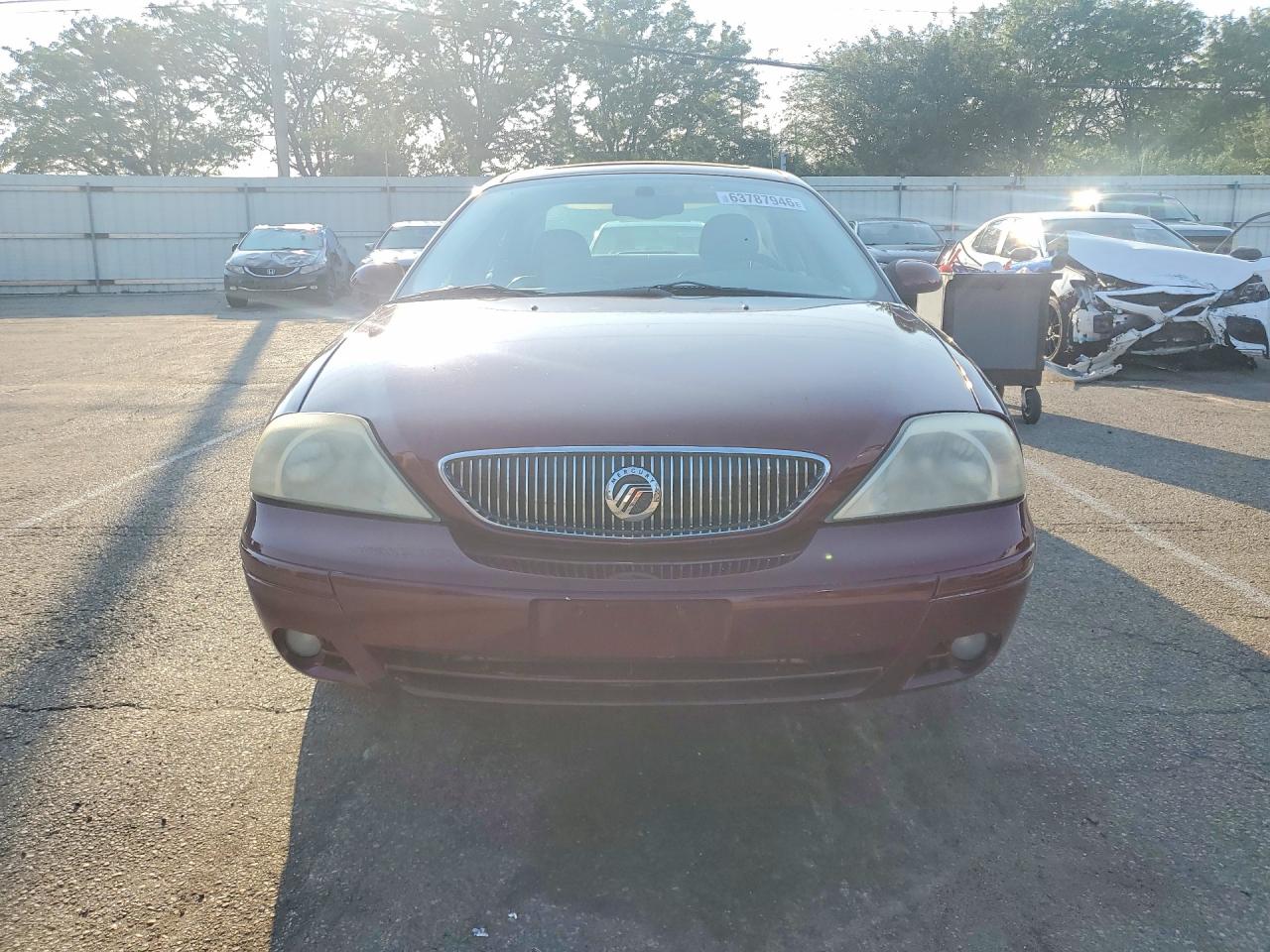 2004 Mercury Sable Ls Premium Burgundy vin: 1MEHM55S54A612465