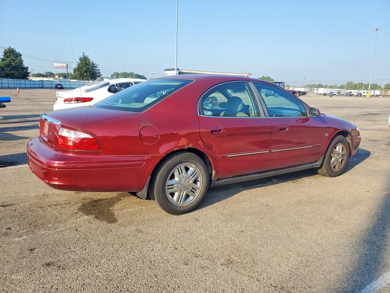 2004 Mercury Sable Ls Premium Burgundy vin: 1MEHM55S54A612465