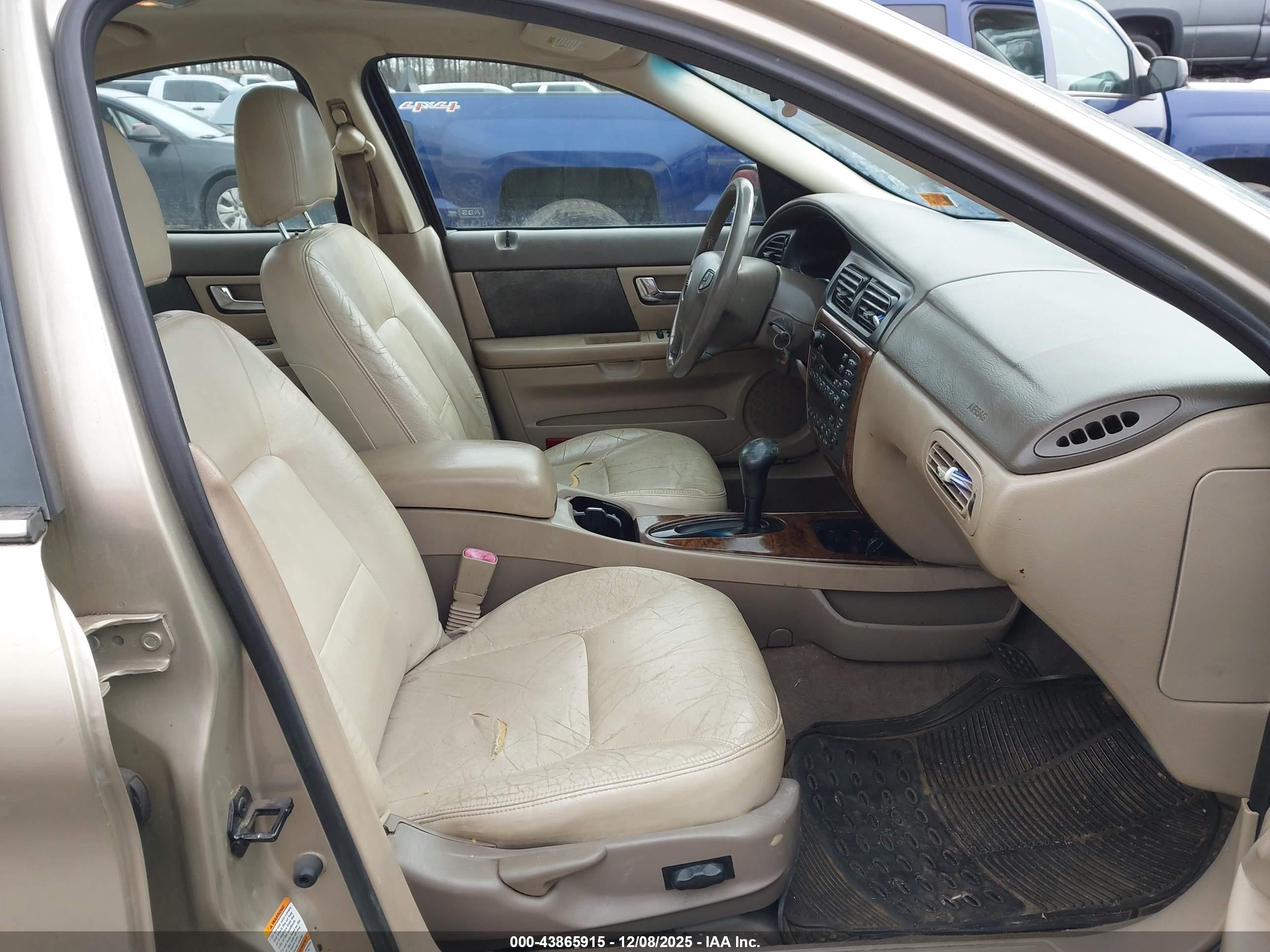 2001 Mercury Sable Ls Premium Gold vin: 1MEHM55S81A647951