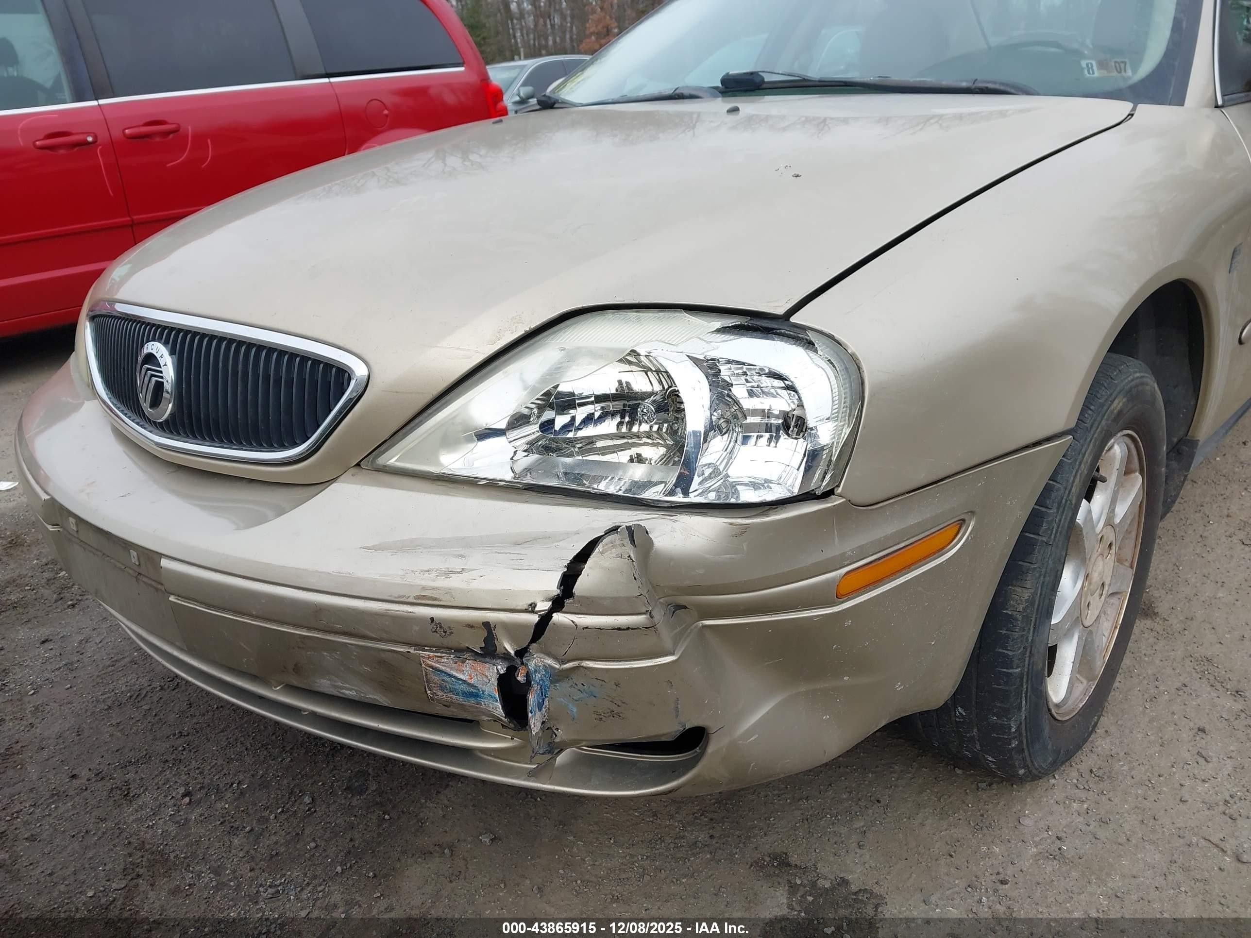 2001 Mercury Sable Ls Premium Gold vin: 1MEHM55S81A647951