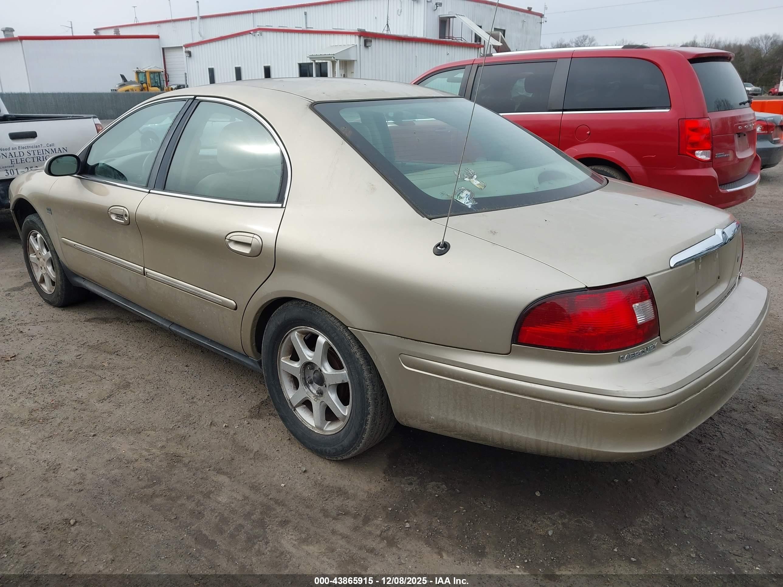 2001 Mercury Sable Ls Premium Gold vin: 1MEHM55S81A647951