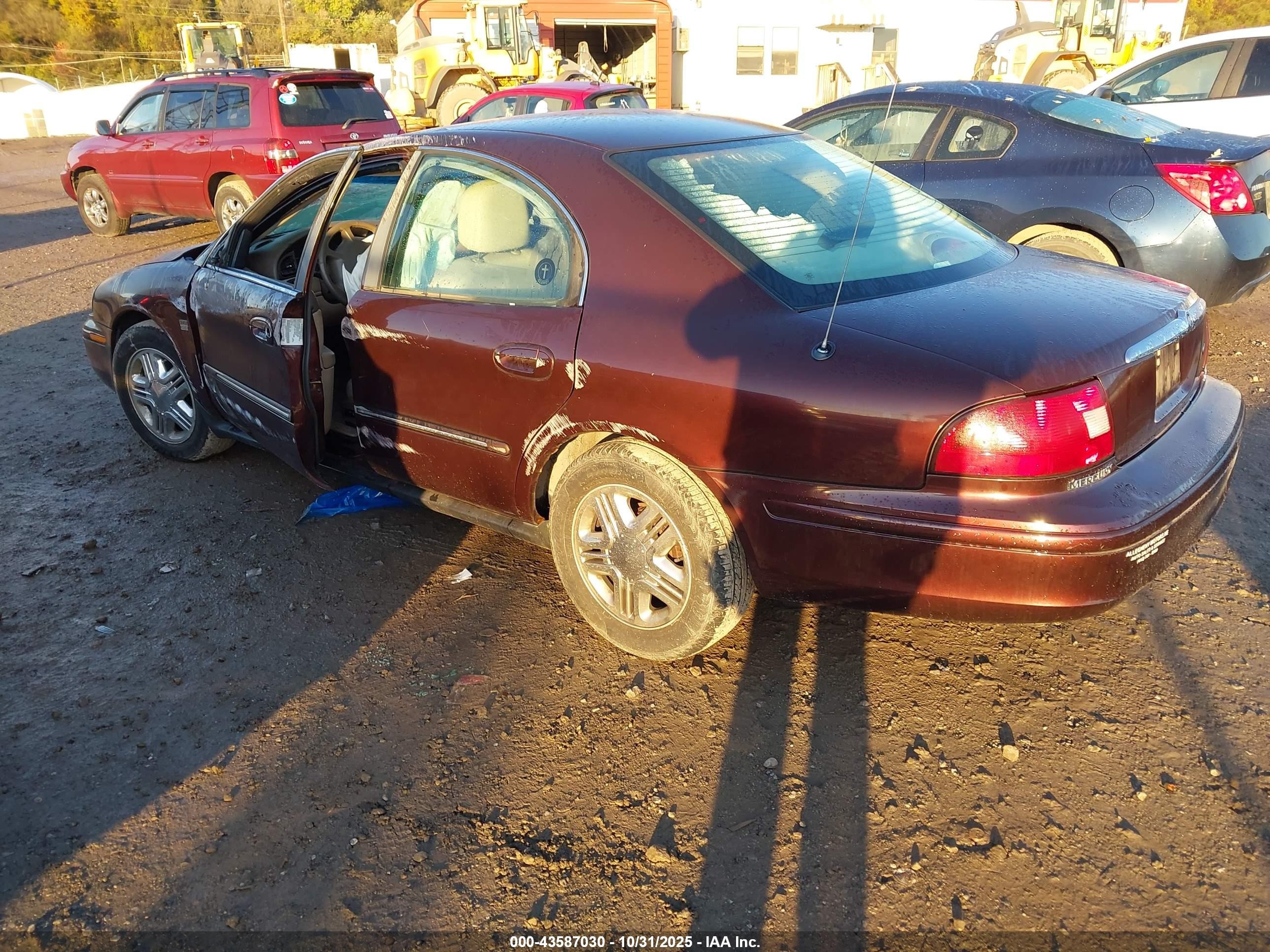 2001 Mercury Sable Ls Premium Maroon vin: 1MEHM55S81G620780