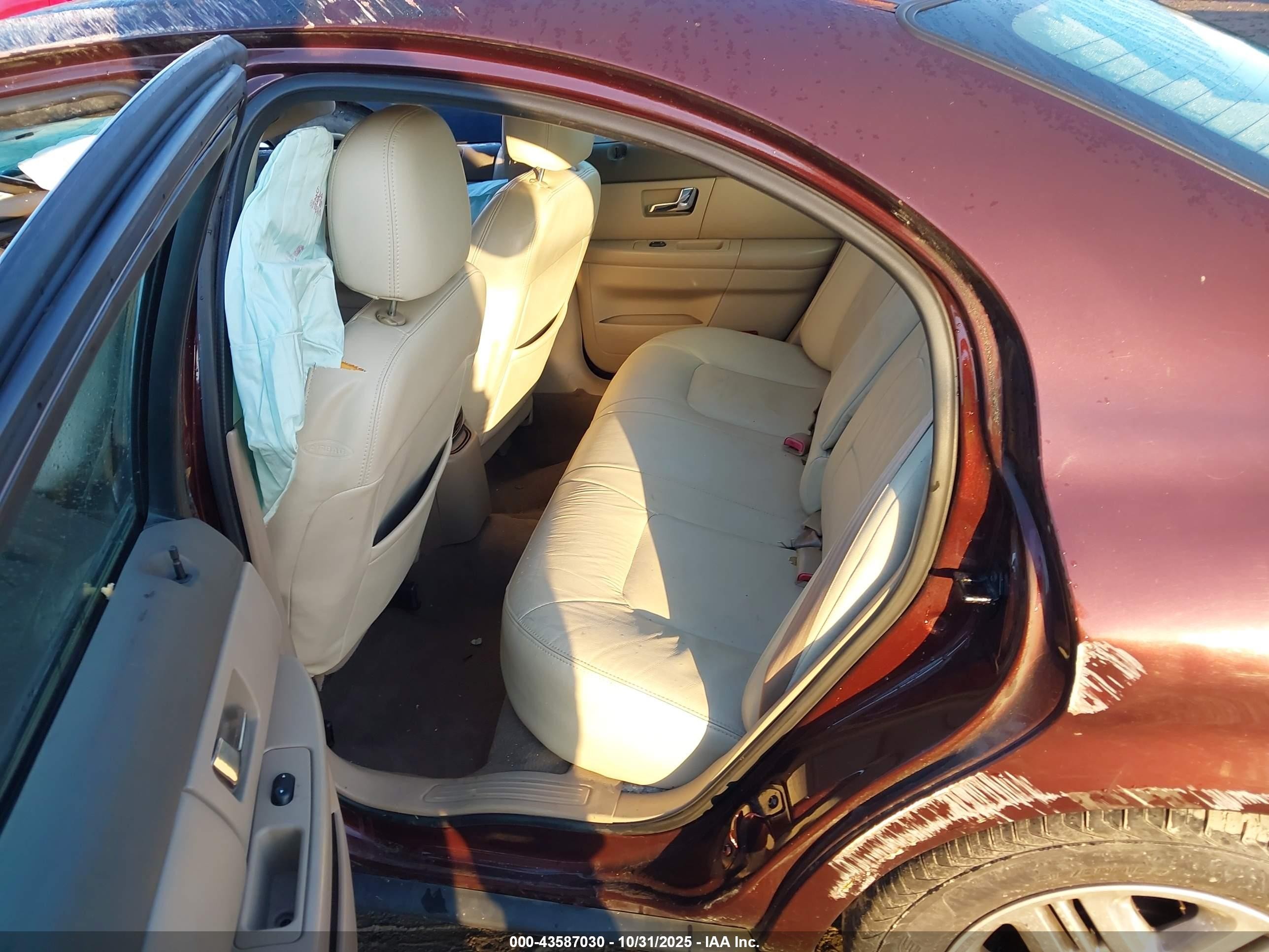 2001 Mercury Sable Ls Premium Maroon vin: 1MEHM55S81G620780